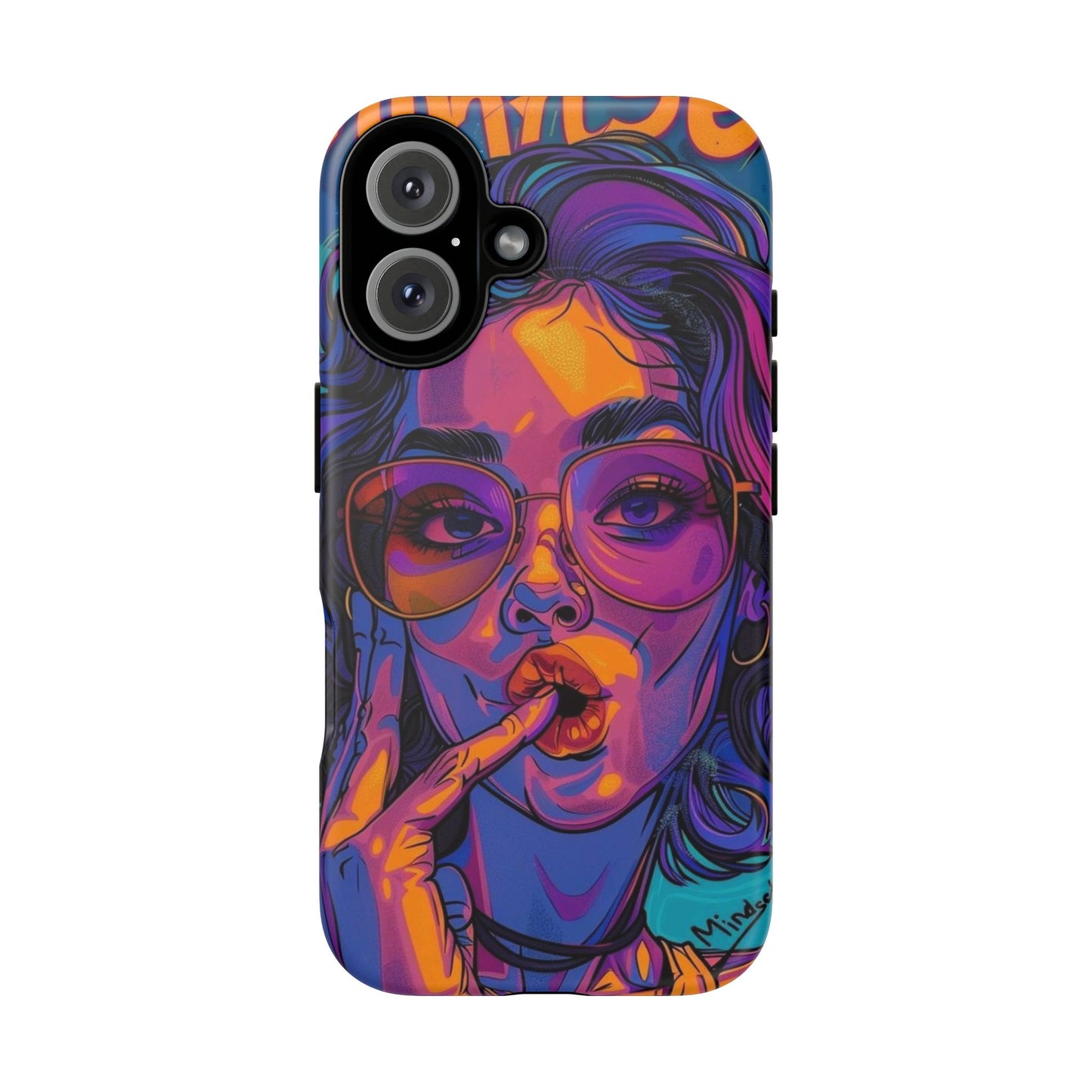 Artistic iPhone Case - Bold Colorful Design for Trendsetters