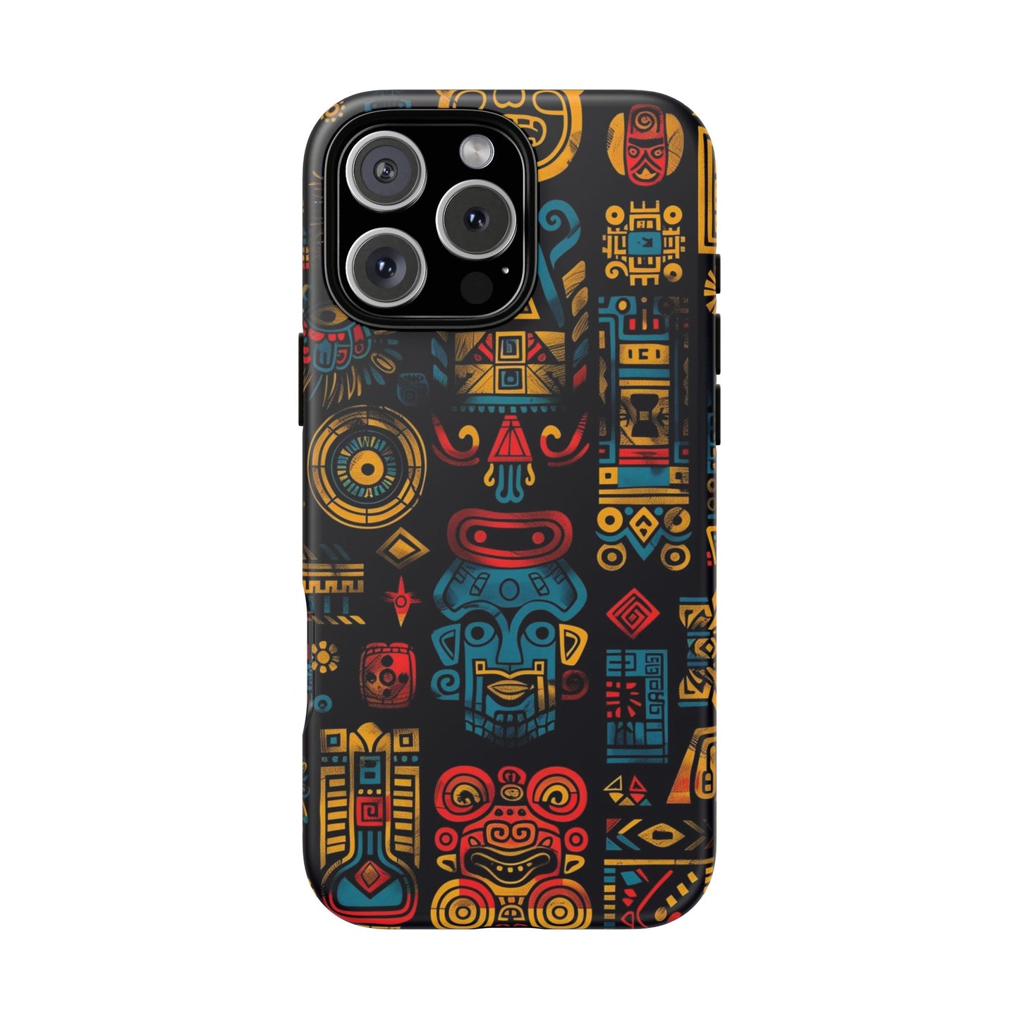 Vibrant Aztec iPhone Case - Tough Cases for Unique Style