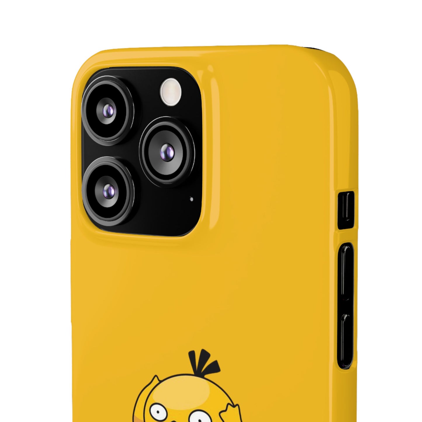 Psyduck Pokemon Snap Phone Cases, Yellow, Cartoon - iPhone, Samsung