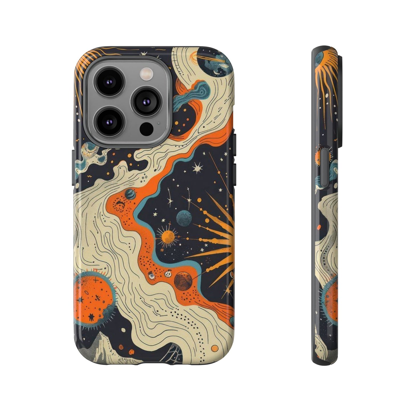 Vibrant Galaxy iPhone Case - Tough and Stylish for Cosmic Lovers - Roe Creation