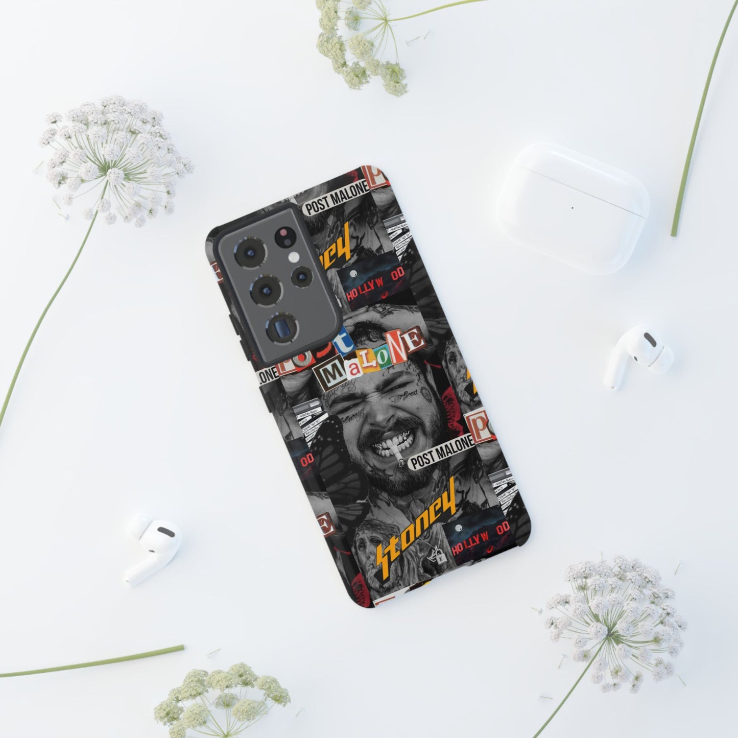 Post Malone Tough Phone Case - Unique Stoney Design