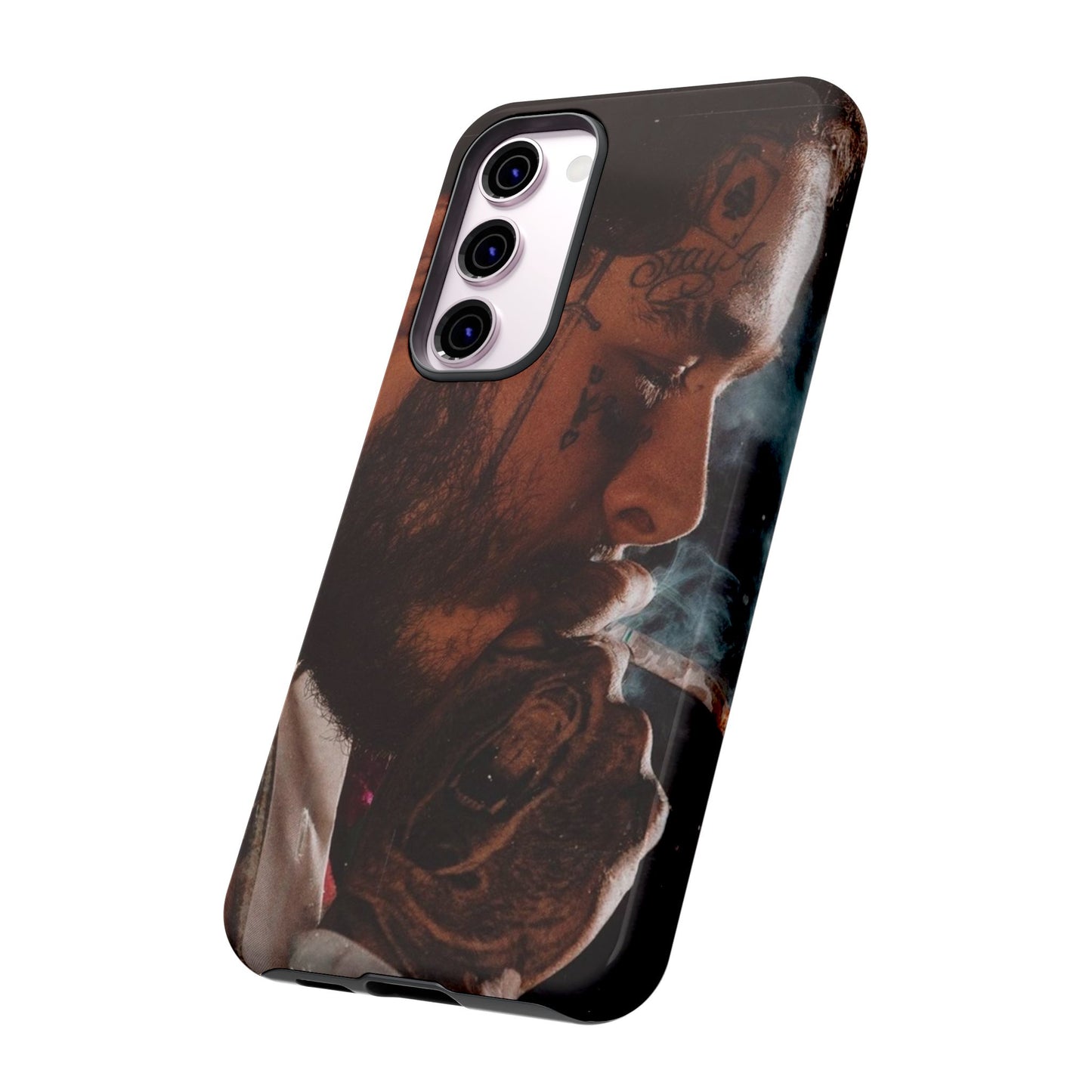 Post Malone Tough Cases for Fans - Artistic Phone Case with Smoky Vibe