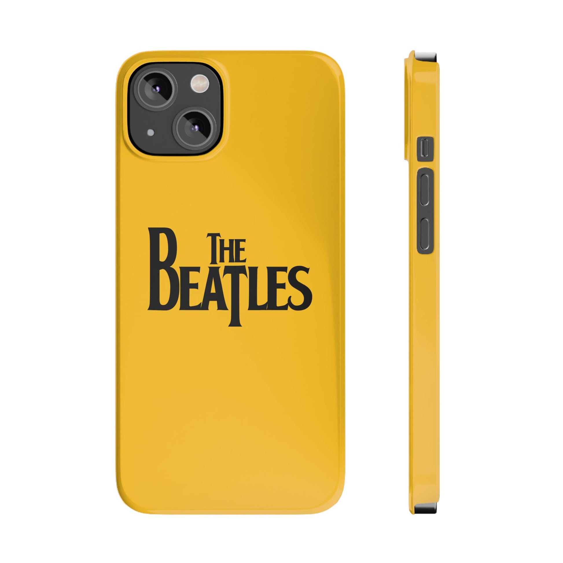 The Beatles Basic Yellow Slim Phone Case - iPhone - Roe Creation