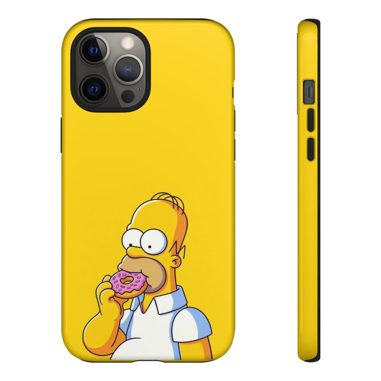 Homer Simpson Phone Case - iPhone, Samsung, Unique Protection for Fans, Cartoon Phone Cover, Gift for Simpsons Lovers, Durable Tough Case