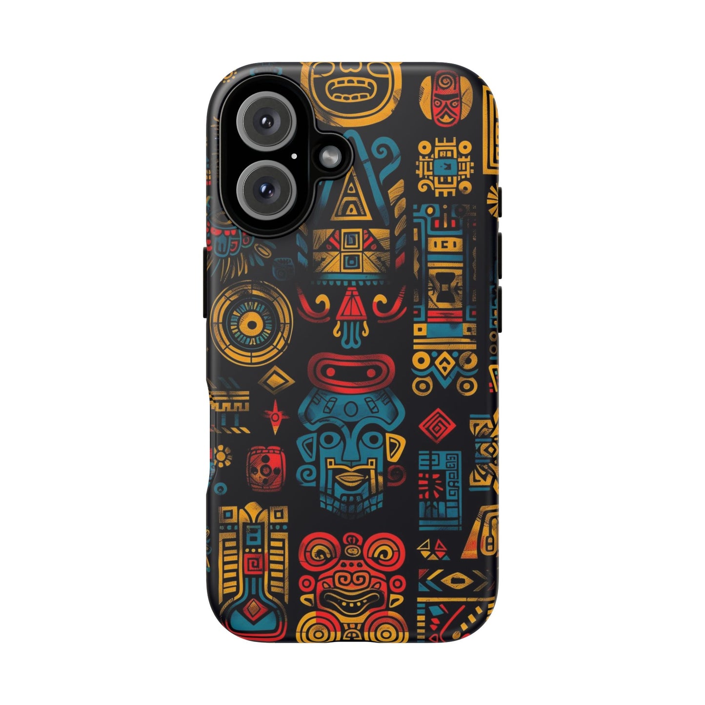 Vibrant Aztec iPhone Case - Tough Cases for Unique Style