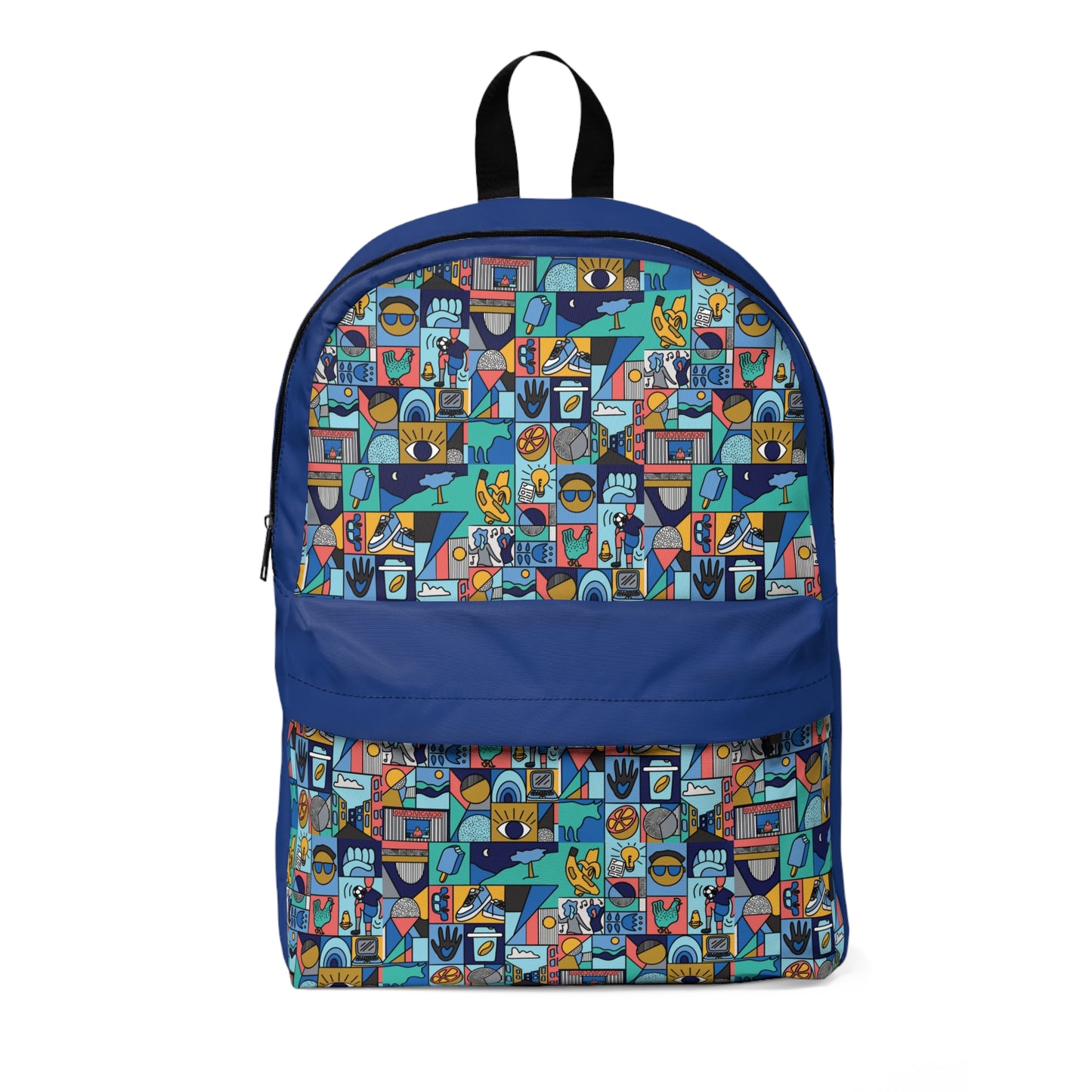 Vibrant Unisex Classic Backpack - Stylish Daypack for Everyday Use, School, Travel, Gifts, & Outdoor Adventures - Roe Creation