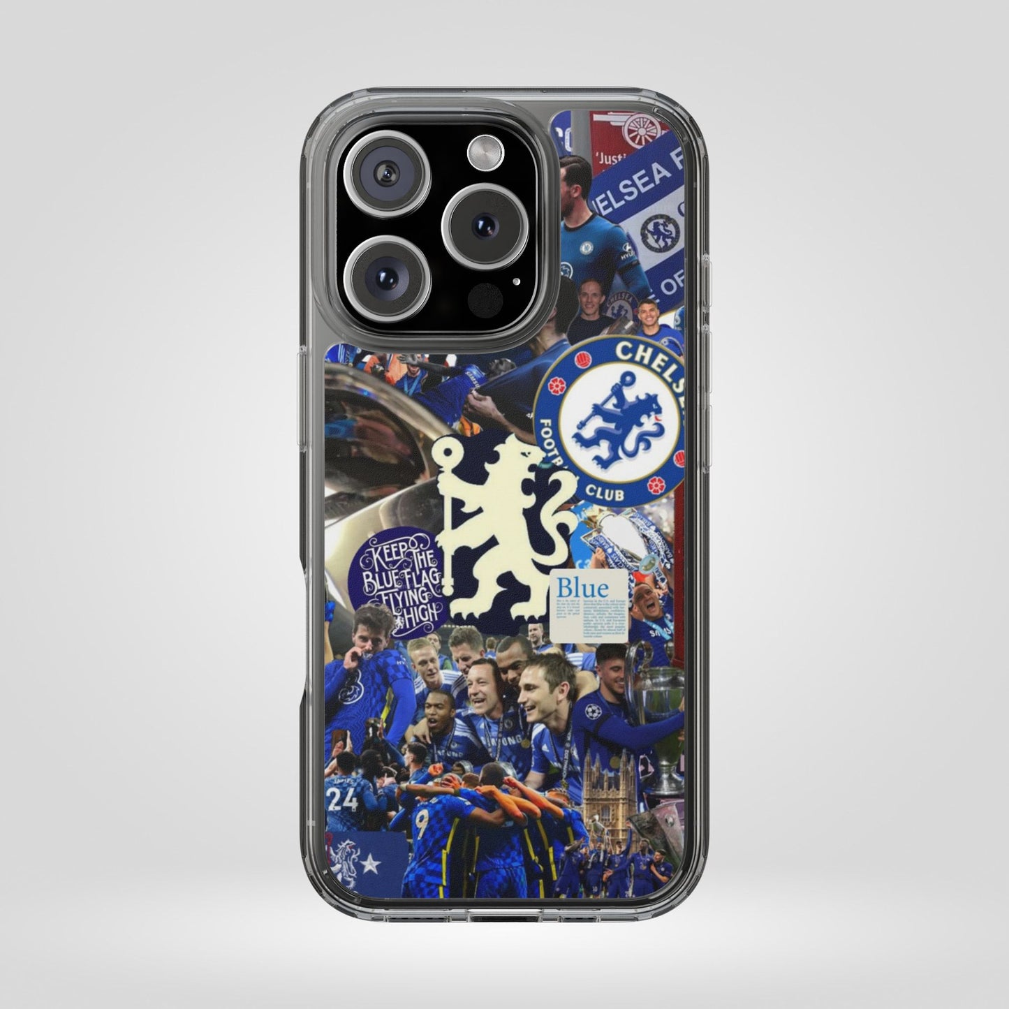 Chelsea Football Club Clear iPhone Case - Perfect for Fans and Celebrations