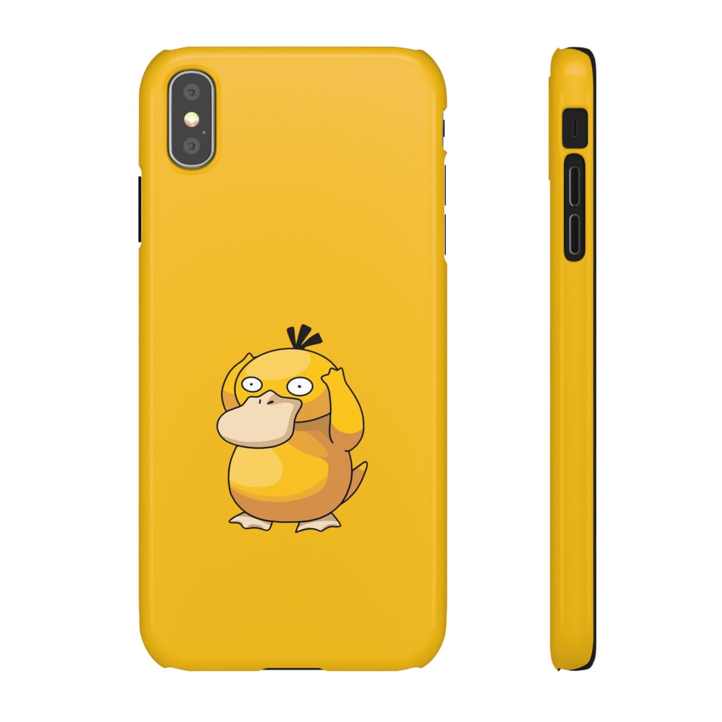 Psyduck Pokemon Snap Phone Cases, Yellow, Cartoon - iPhone, Samsung.