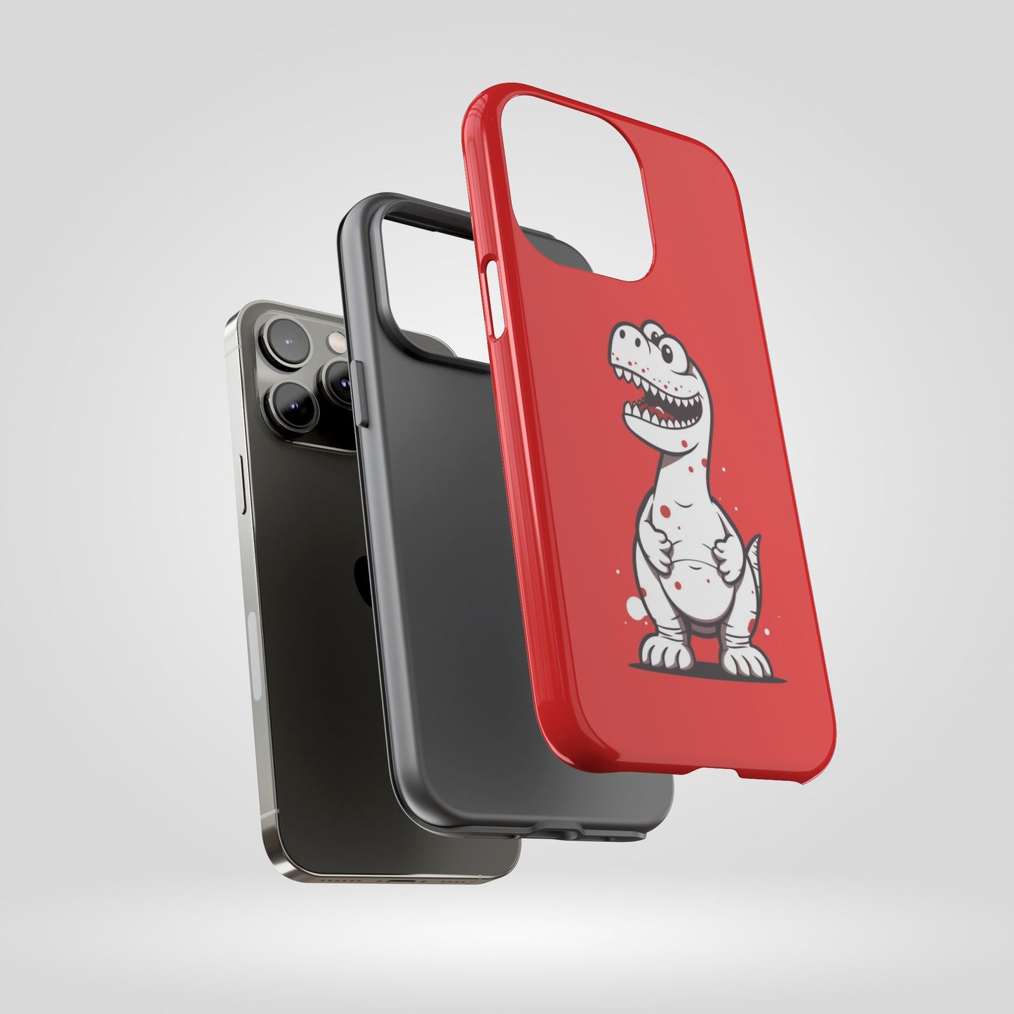 Funny Dinosaur Phone Case - Tough Cases for Kids & Dino Lovers