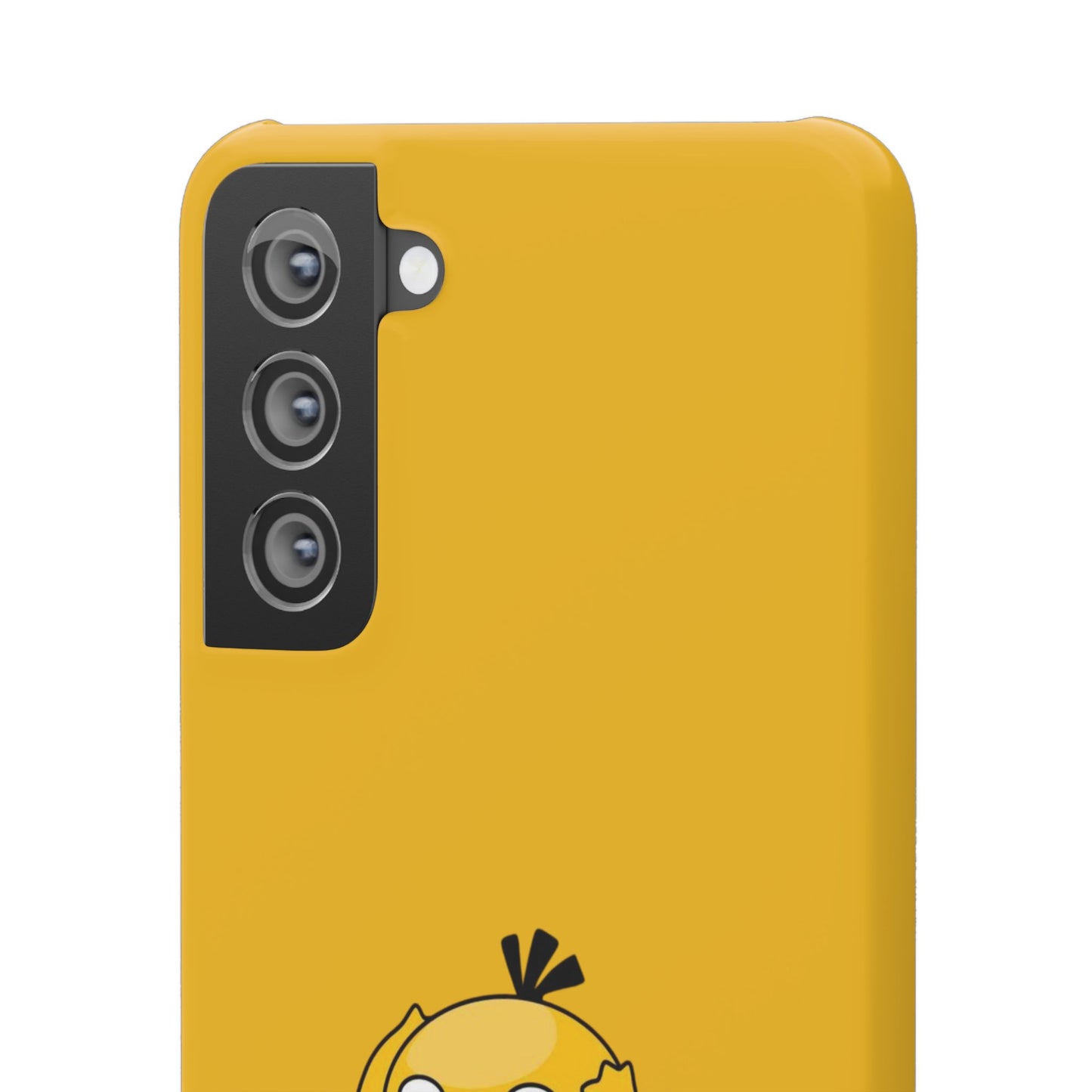 Psyduck Pokemon Snap Phone Cases, Yellow, Cartoon - iPhone, Samsung