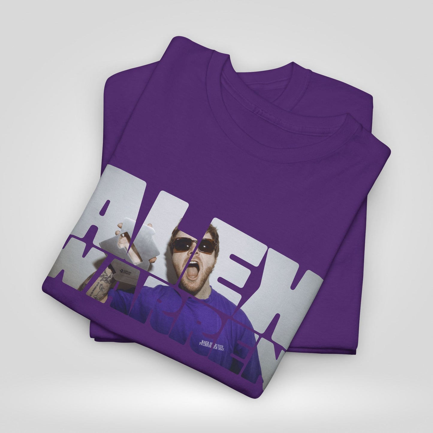 Alex Warren Unisex Heavy Cotton Tee - Casual Graphic Tee for Fans