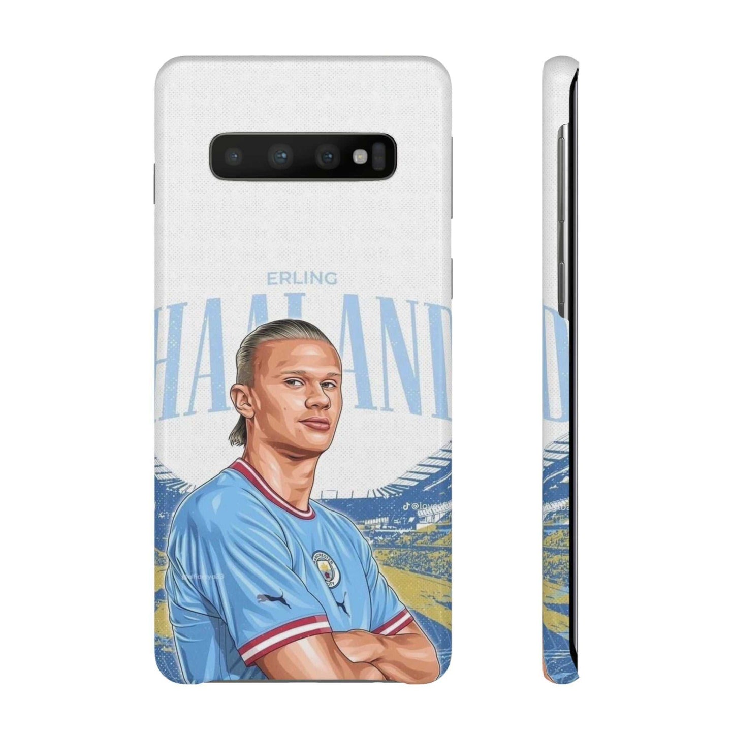 Erling Haaland Snap Case | Personalized Phone Case for Manchester City Fans.