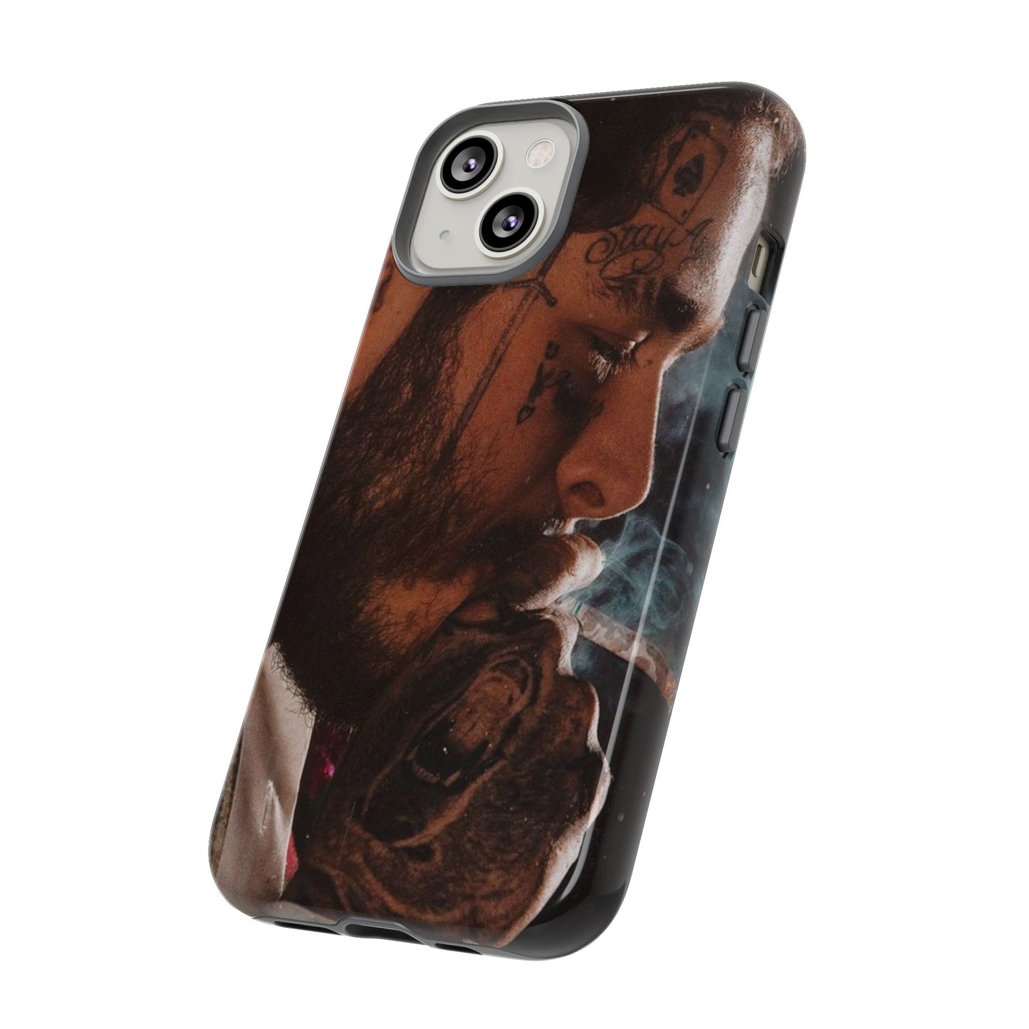 Post Malone Tough Cases for Fans - Artistic Phone Case with Smoky Vibe