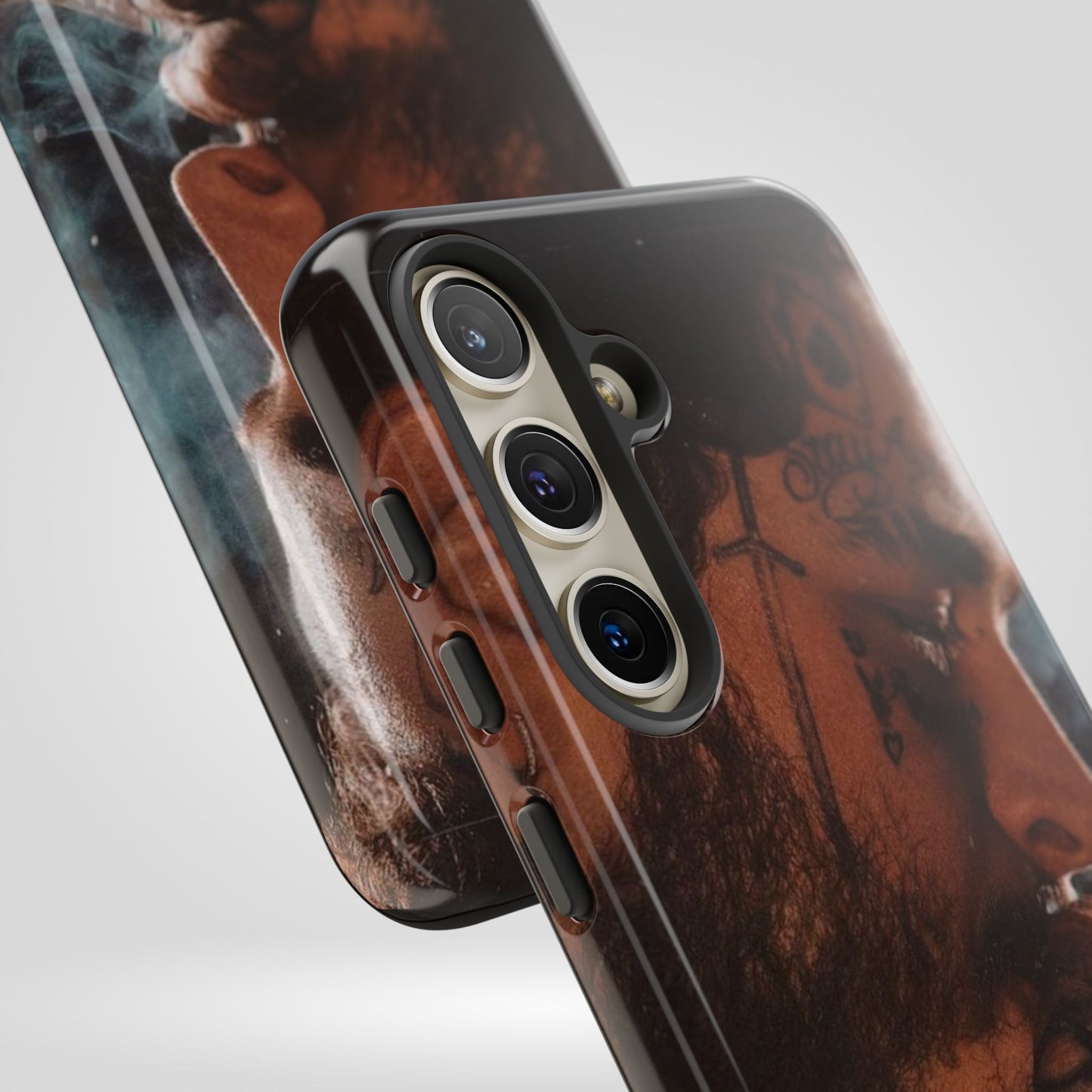 Post Malone Tough Cases for Fans - Artistic Phone Case with Smoky Vibe