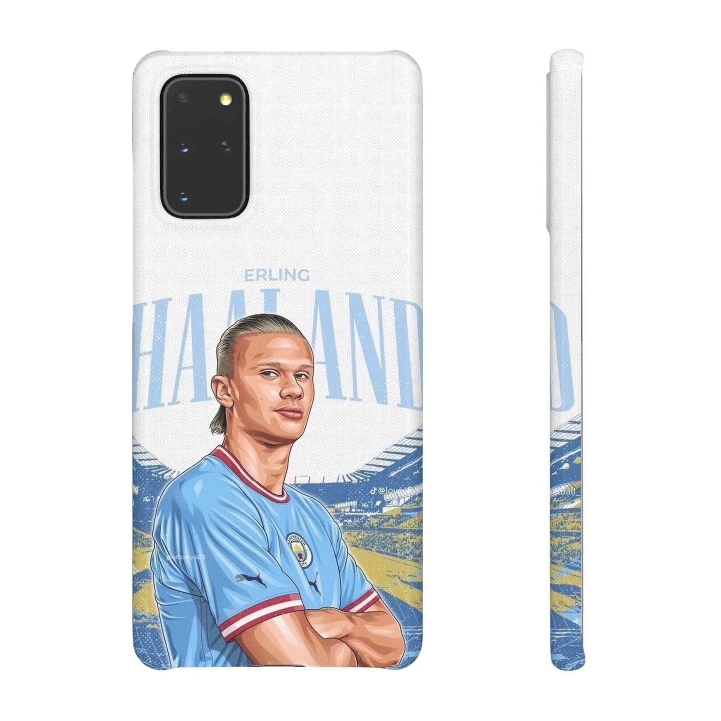 Erling Haaland Snap Case | Personalized Phone Case for Manchester City Fans.