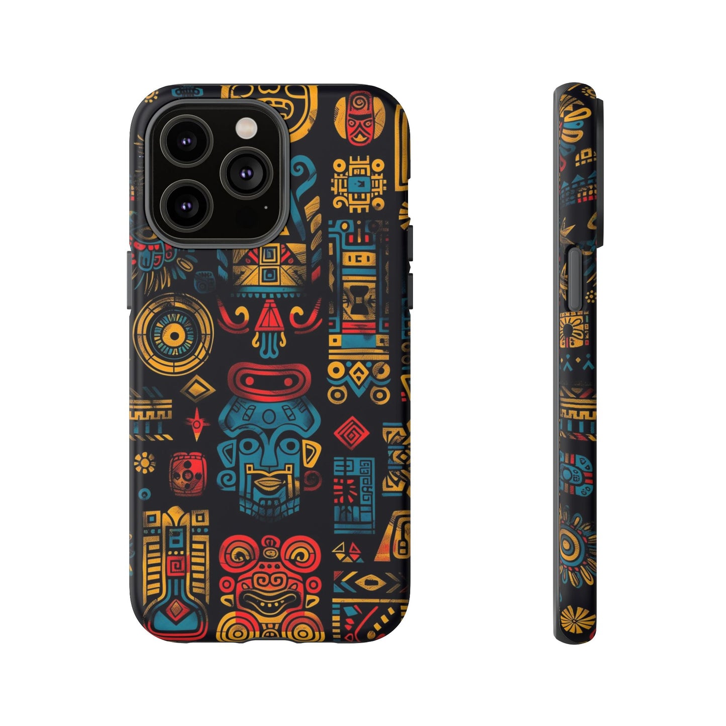 Vibrant Aztec iPhone Case - Tough Cases for Unique Style