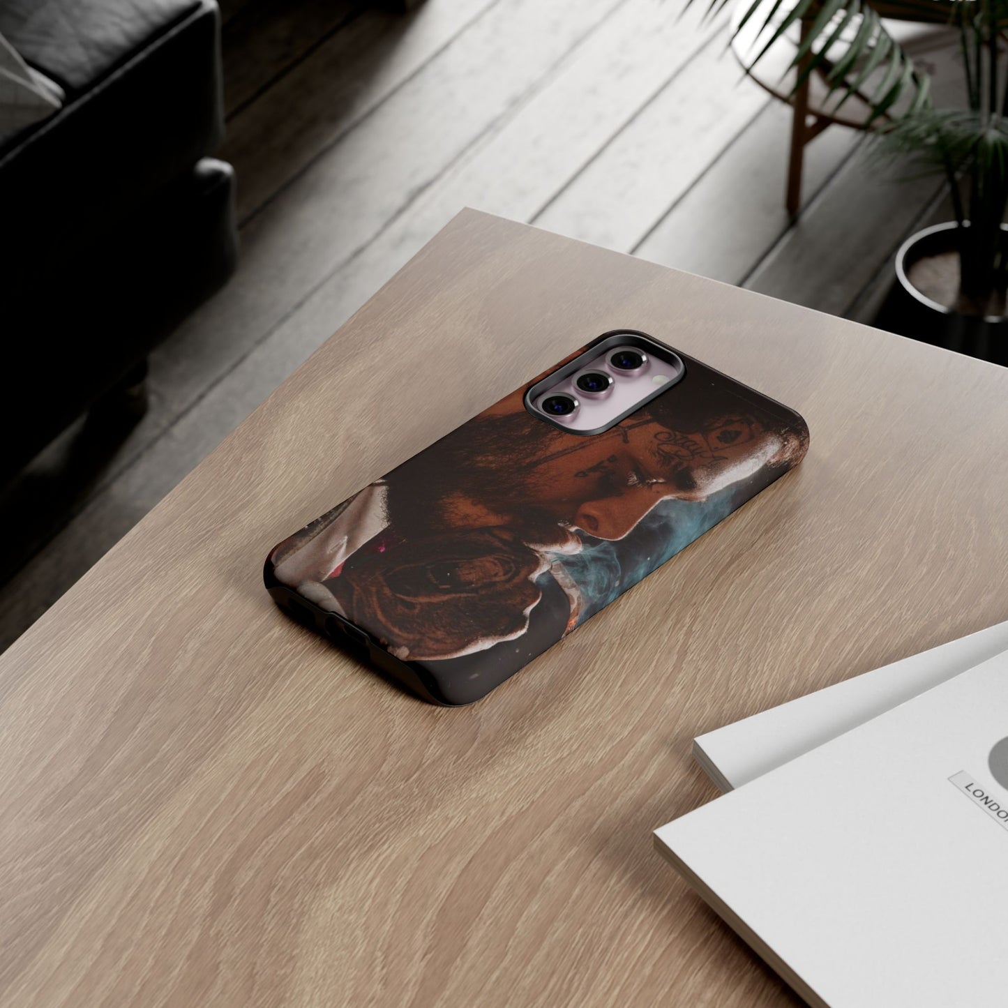Post Malone Tough Cases for Fans - Artistic Phone Case with Smoky Vibe