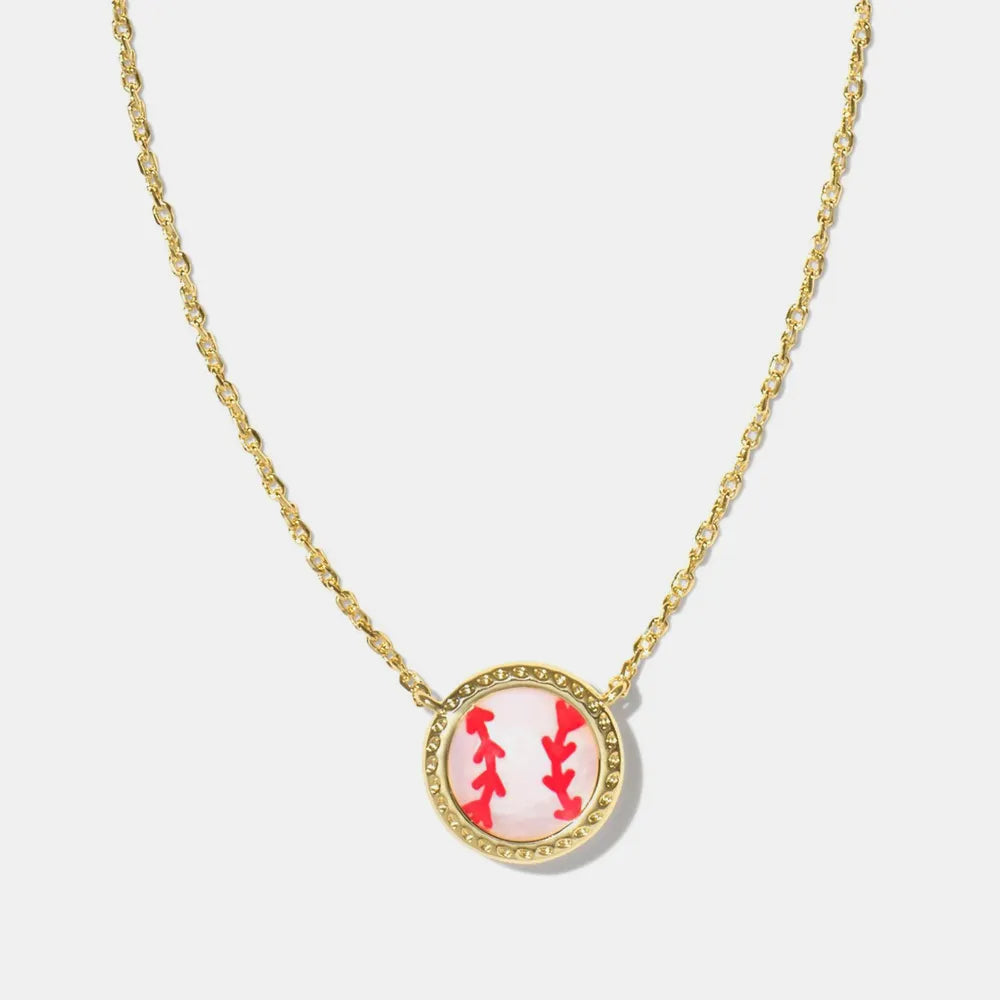 Sporty Element Resin Necklace - Roe Creation
