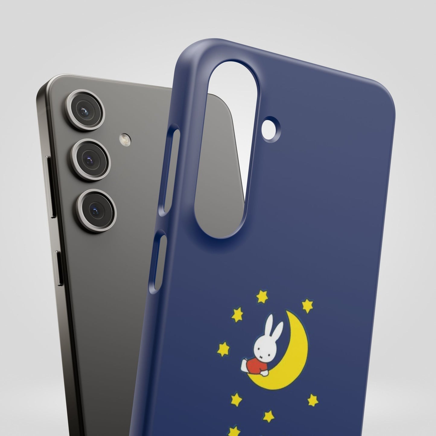 Miffy Phone Case, Moon Snap Case for Phone - Nighttime Design, iPhone, Samsung