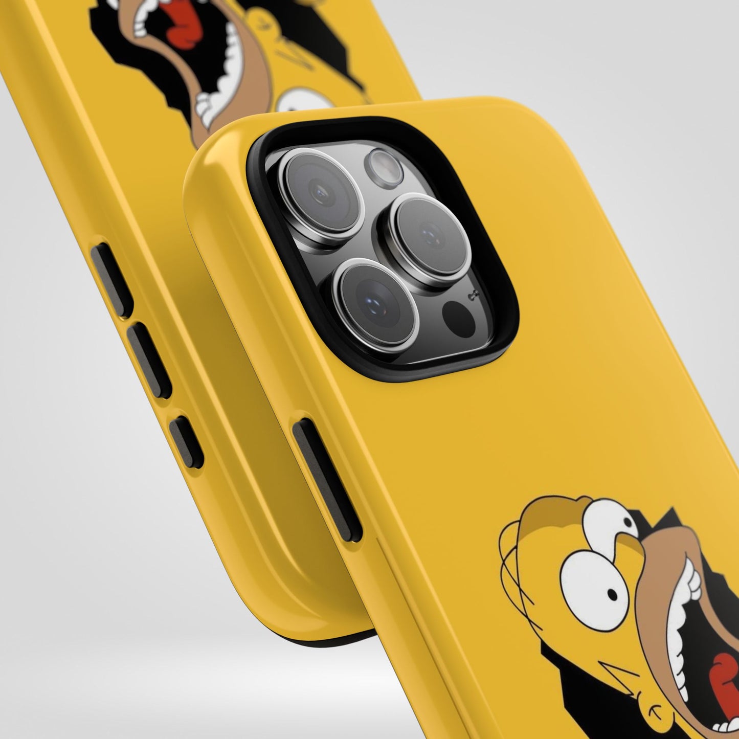 Homer Simpson Phone Case - Tough & Stylish Yellow Case for Fans