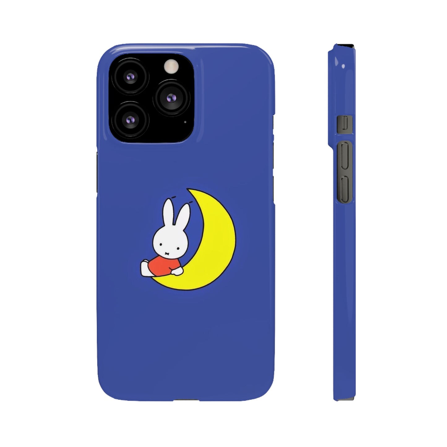Miffy Phone Case, Moon Snap Case for Phones - iPhone, Samsung