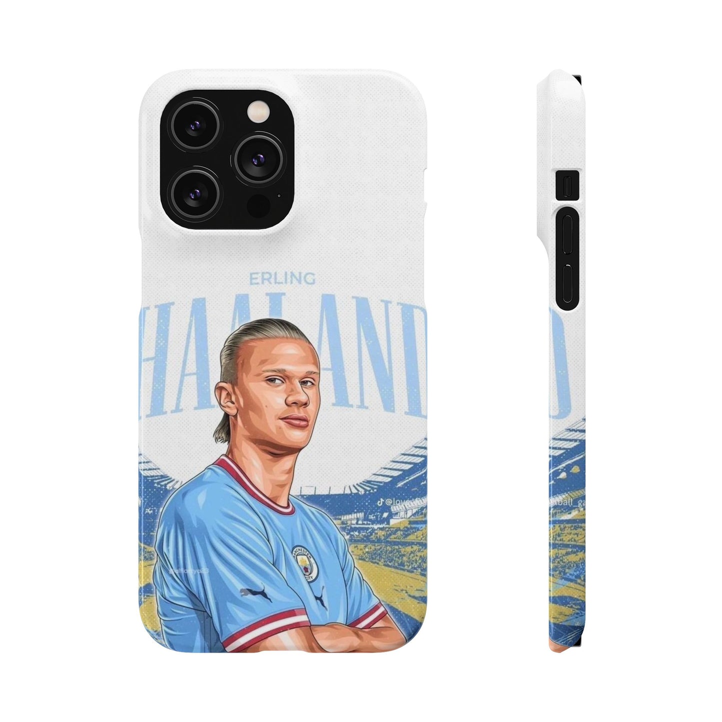 Erling Haaland Snap Case | Personalized Phone Case for Manchester City Fans