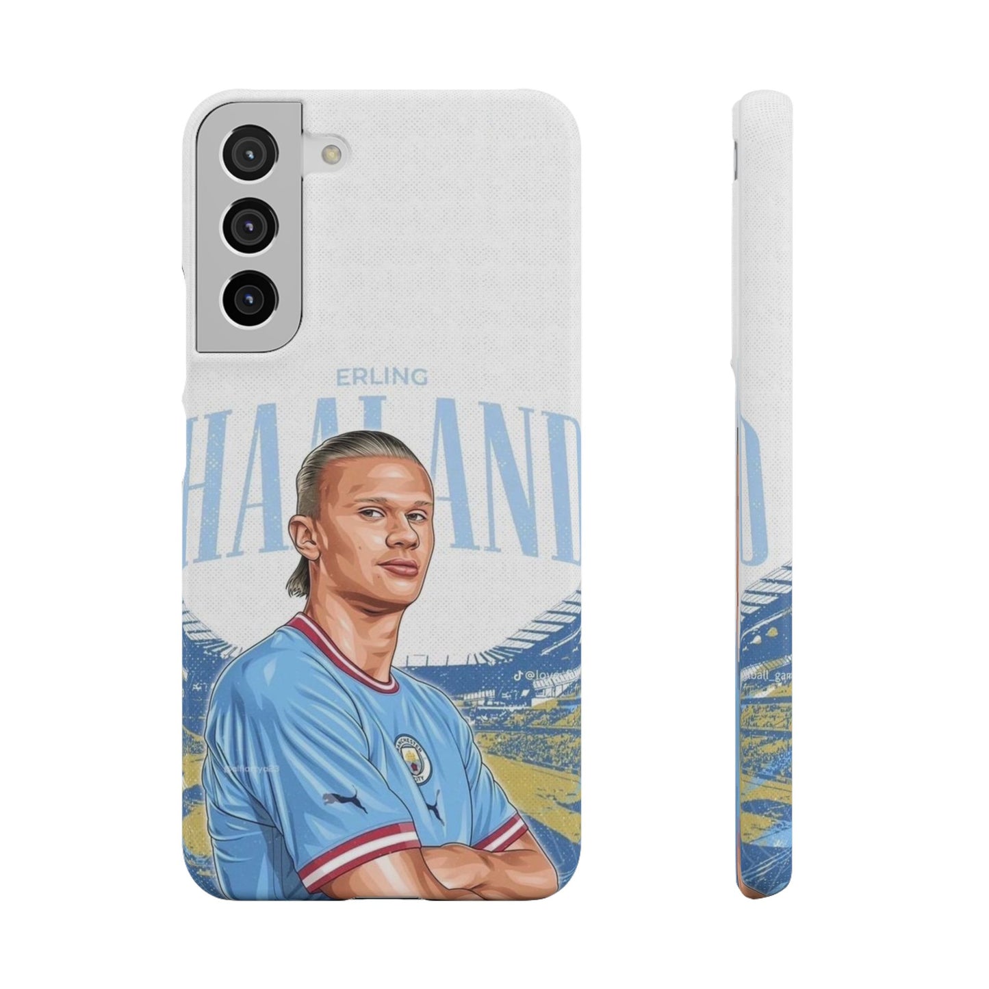 Erling Haaland Snap Case | Personalized Phone Case for Manchester City Fans
