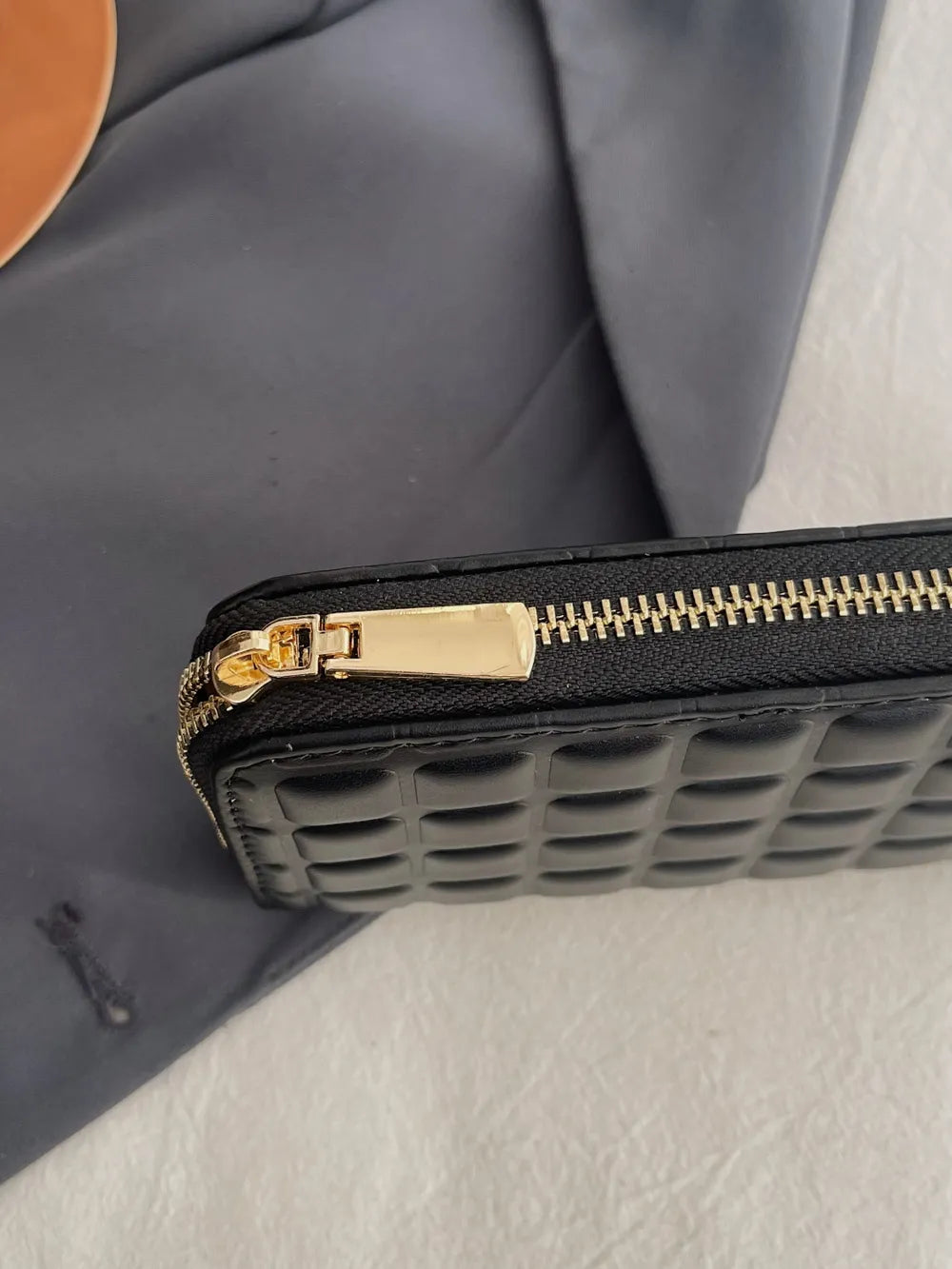 PU Leather Solid Color Wallet - Roe Creation