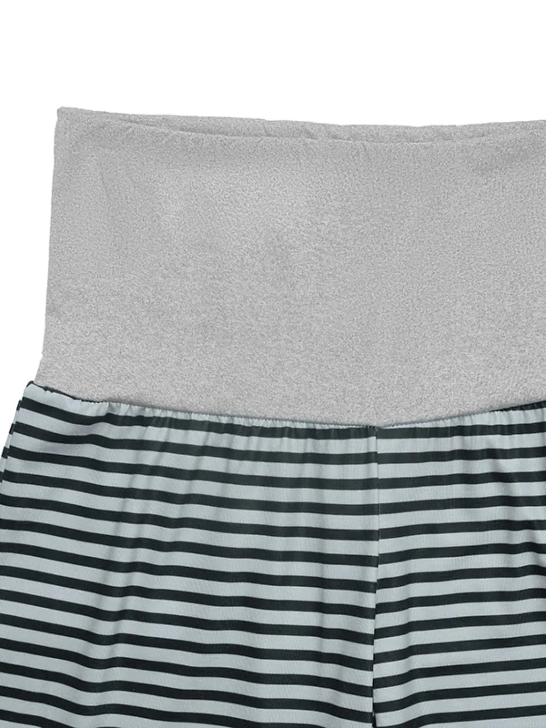 Striped Wide Leg Pants - Roe Creation