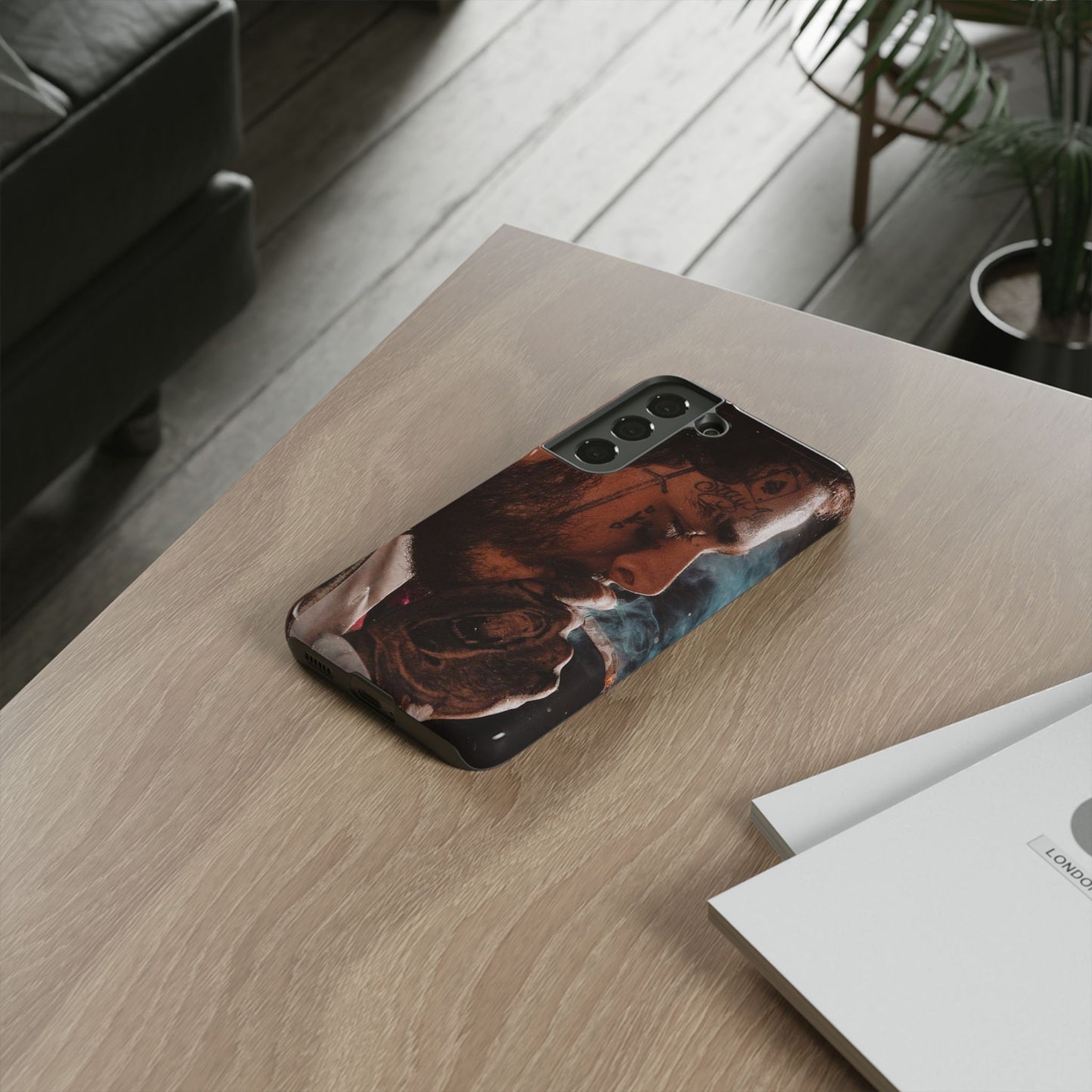 Post Malone Tough Cases for Fans - Artistic Phone Case with Smoky Vibe