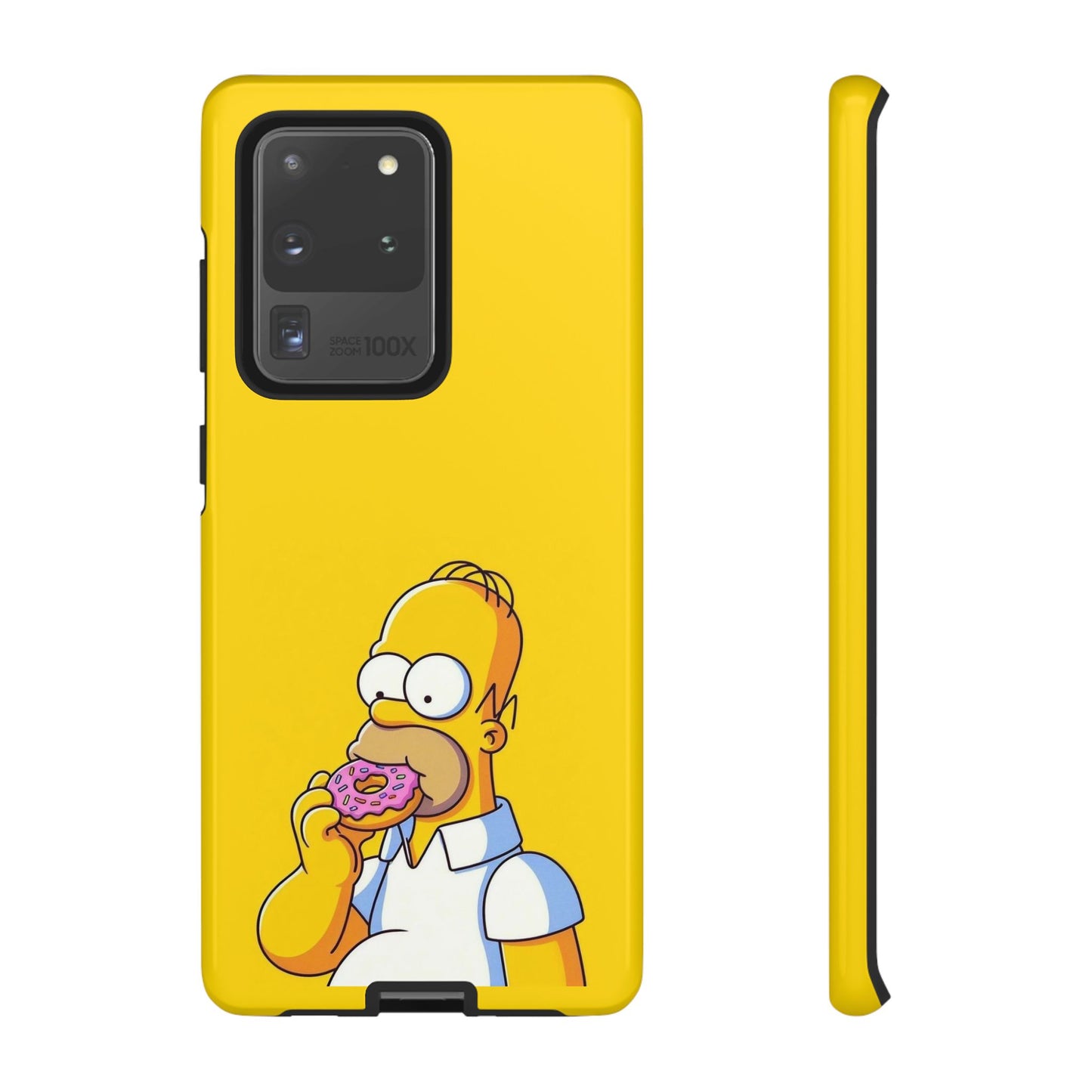 Homer Simpson Phone Case - iPhone, Samsung, Unique Protection for Fans, Cartoon Phone Cover, Gift for Simpsons Lovers, Durable Tough Case