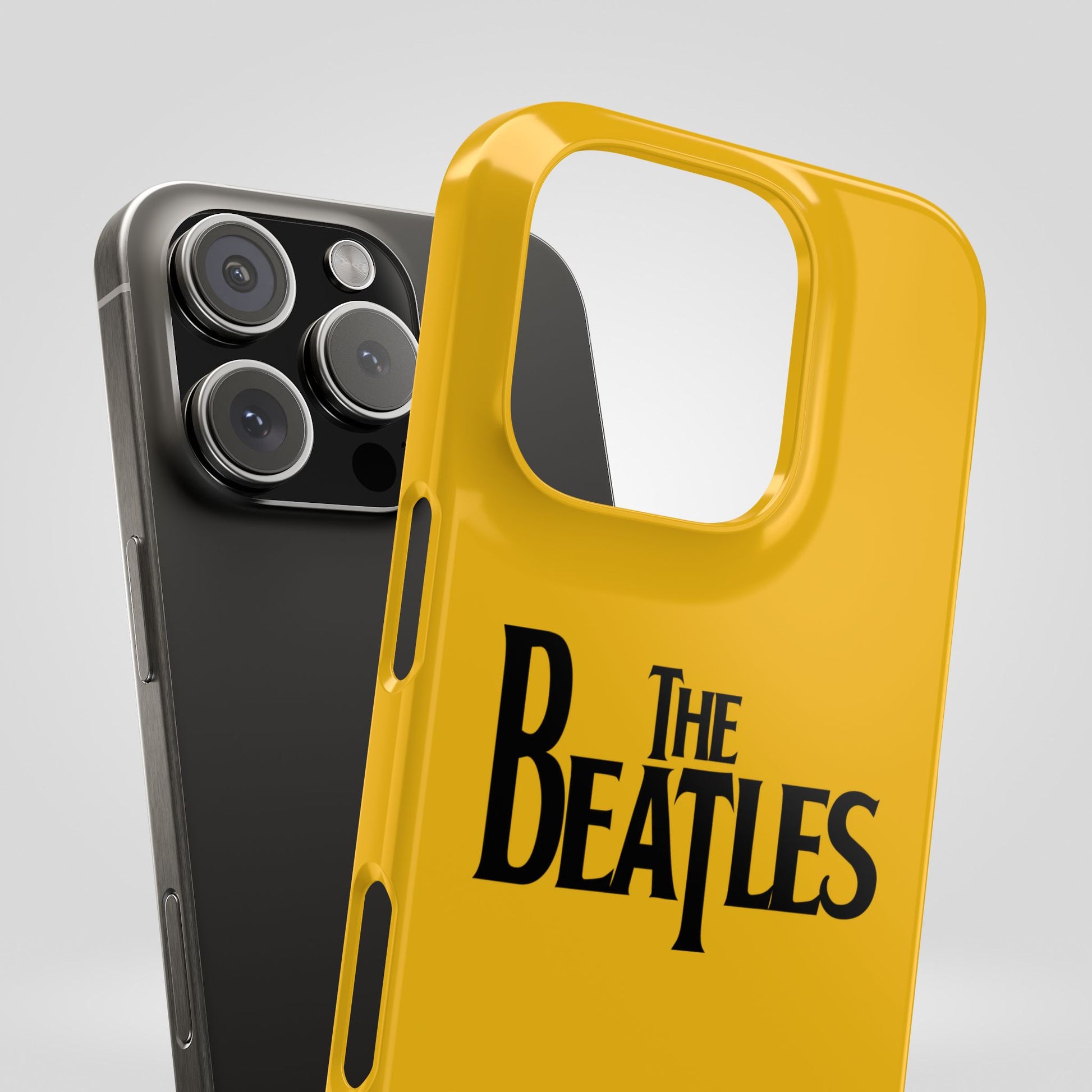 The Beatles Basic Yellow Slim Phone Case - iPhone - Roe Creation