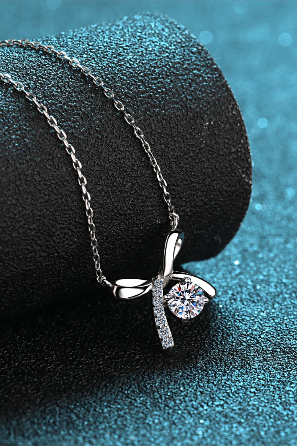 Moissanite 925 Sterling Silver Necklace - Roe Creation