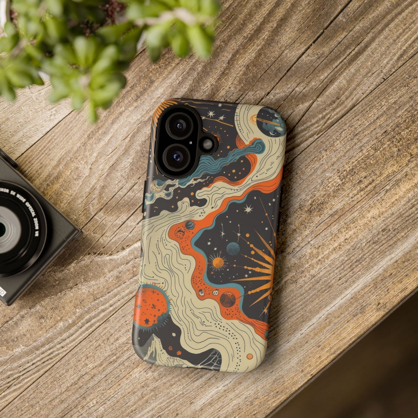 Vibrant Galaxy iPhone Case - Tough and Stylish for Cosmic Lovers - Roe Creation