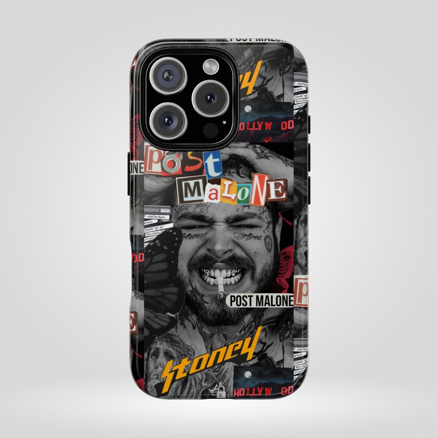 Post Malone Tough Phone Case - Unique Stoney Design