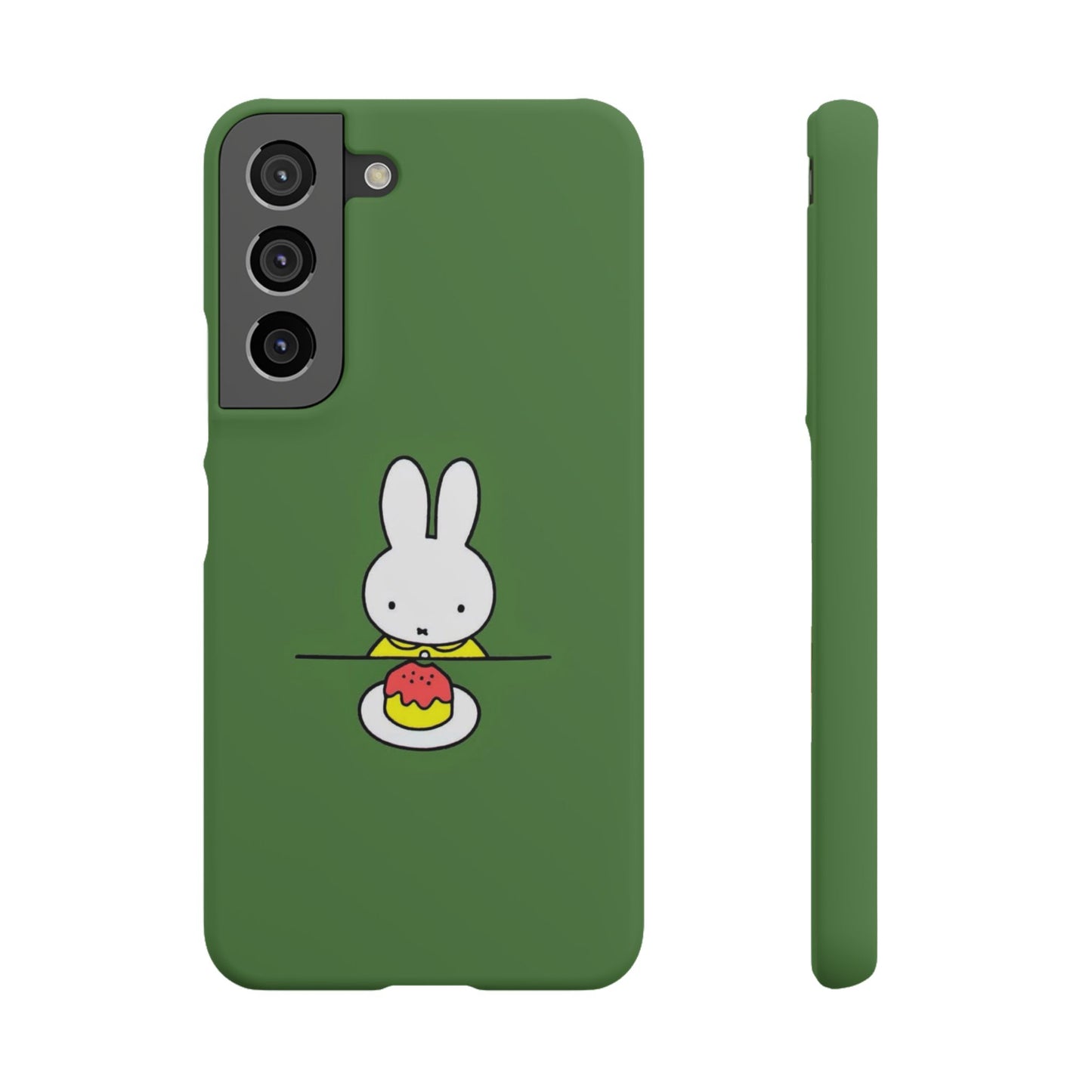 Miffy Phone Case, Snap Case, Green Miffy - iPhone, Samsung