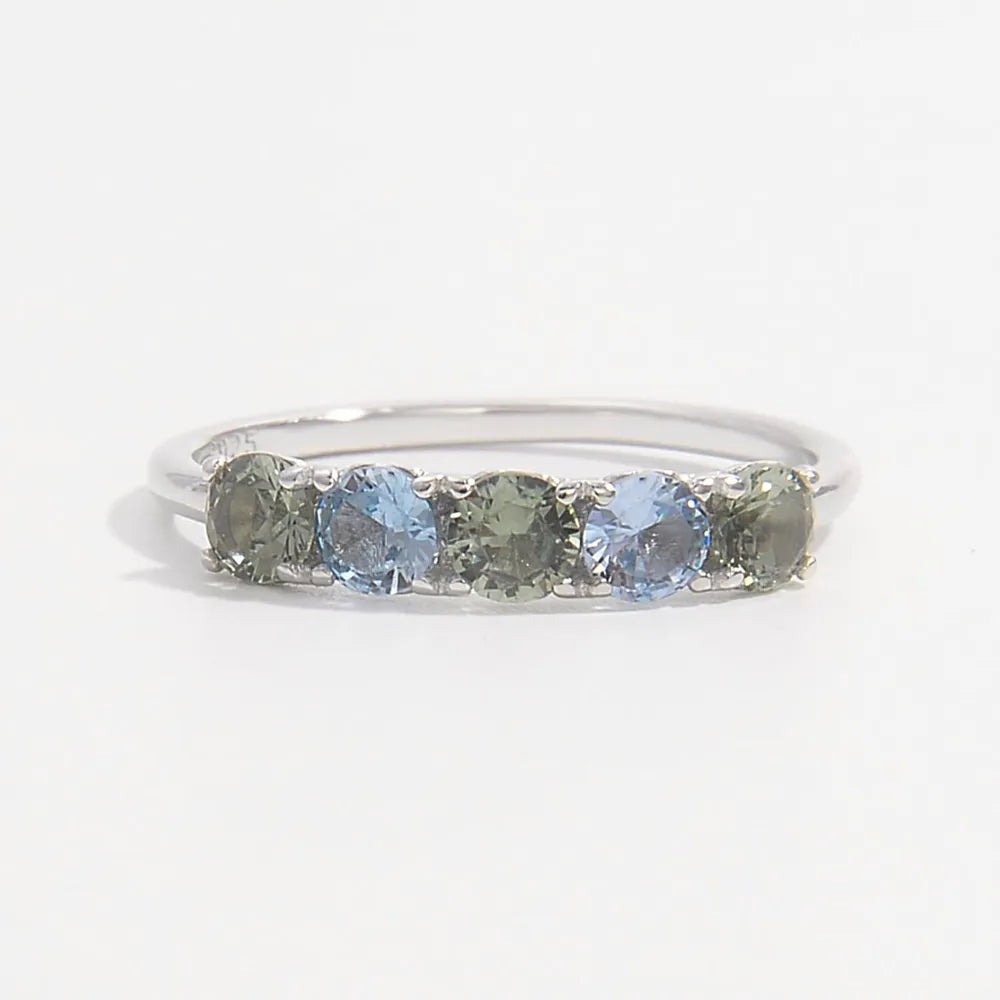 925 Sterling Silver Rhinestone Ring - Roe Creation