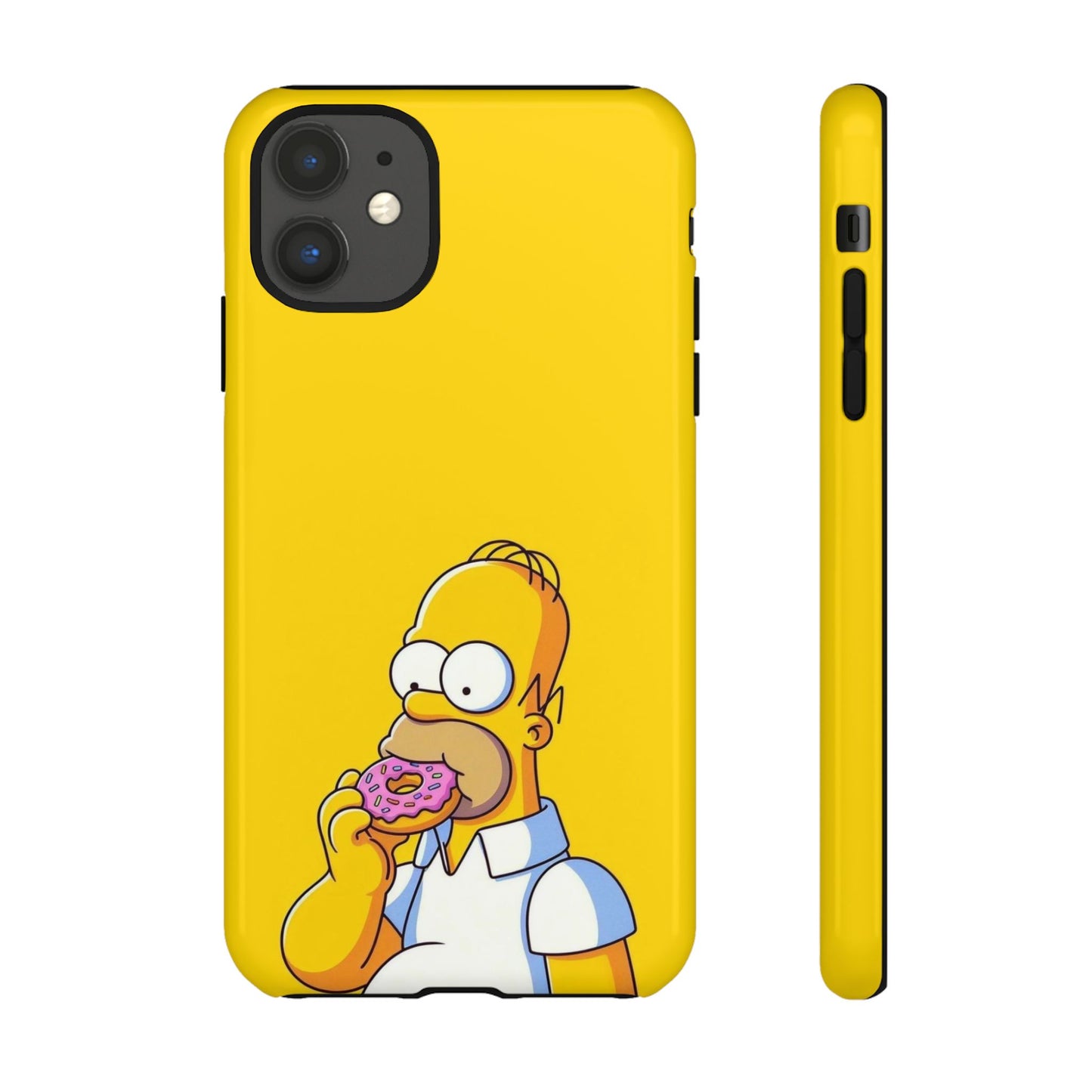 Homer Simpson Phone Case - iPhone, Samsung, Unique Protection for Fans, Cartoon Phone Cover, Gift for Simpsons Lovers, Durable Tough Case