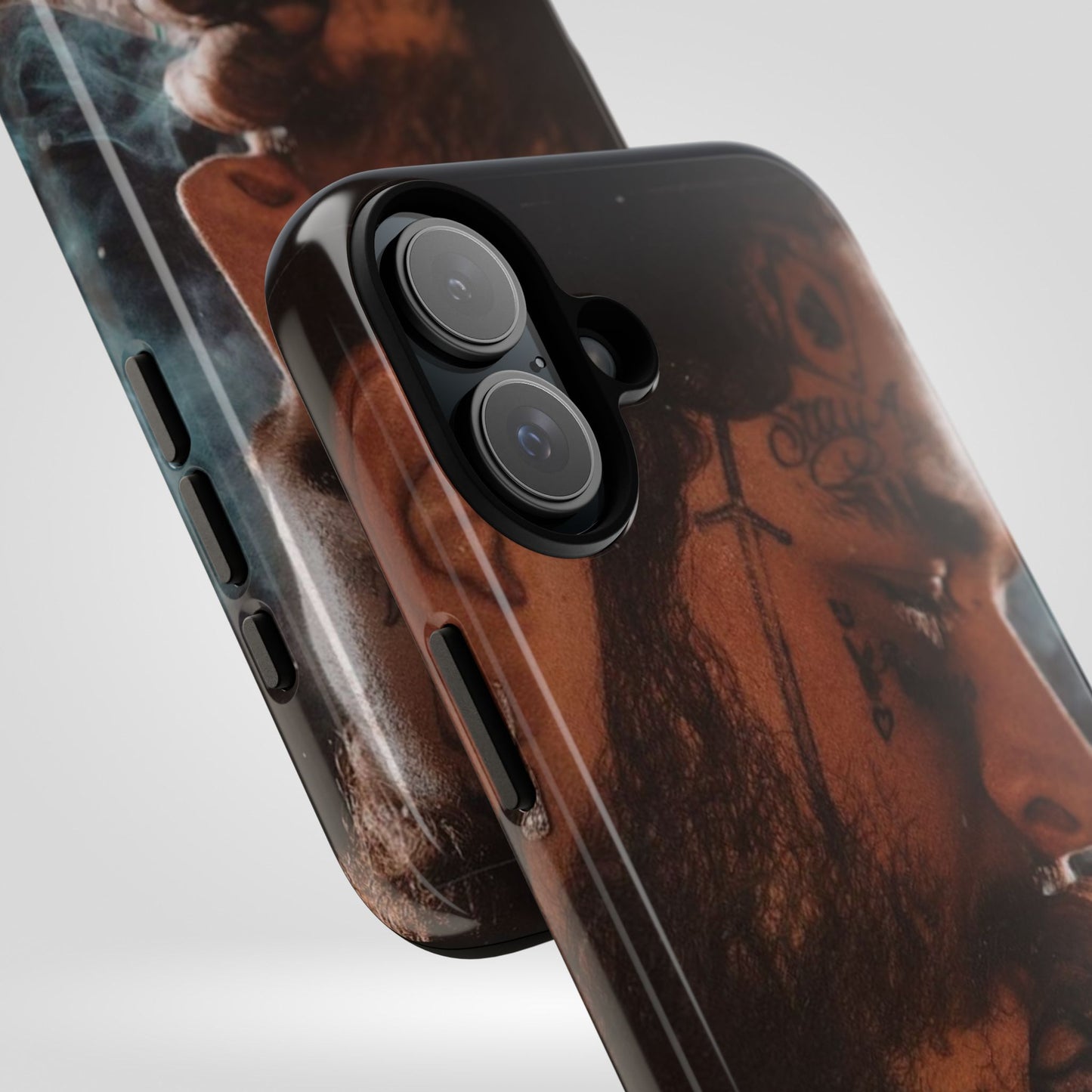 Post Malone Tough Cases for Fans - Artistic Phone Case with Smoky Vibe