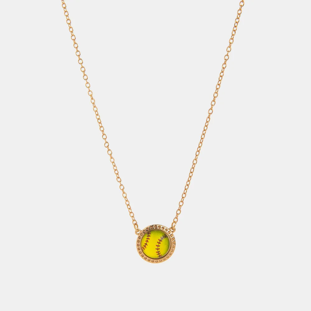 Sporty Element Resin Necklace - Roe Creation
