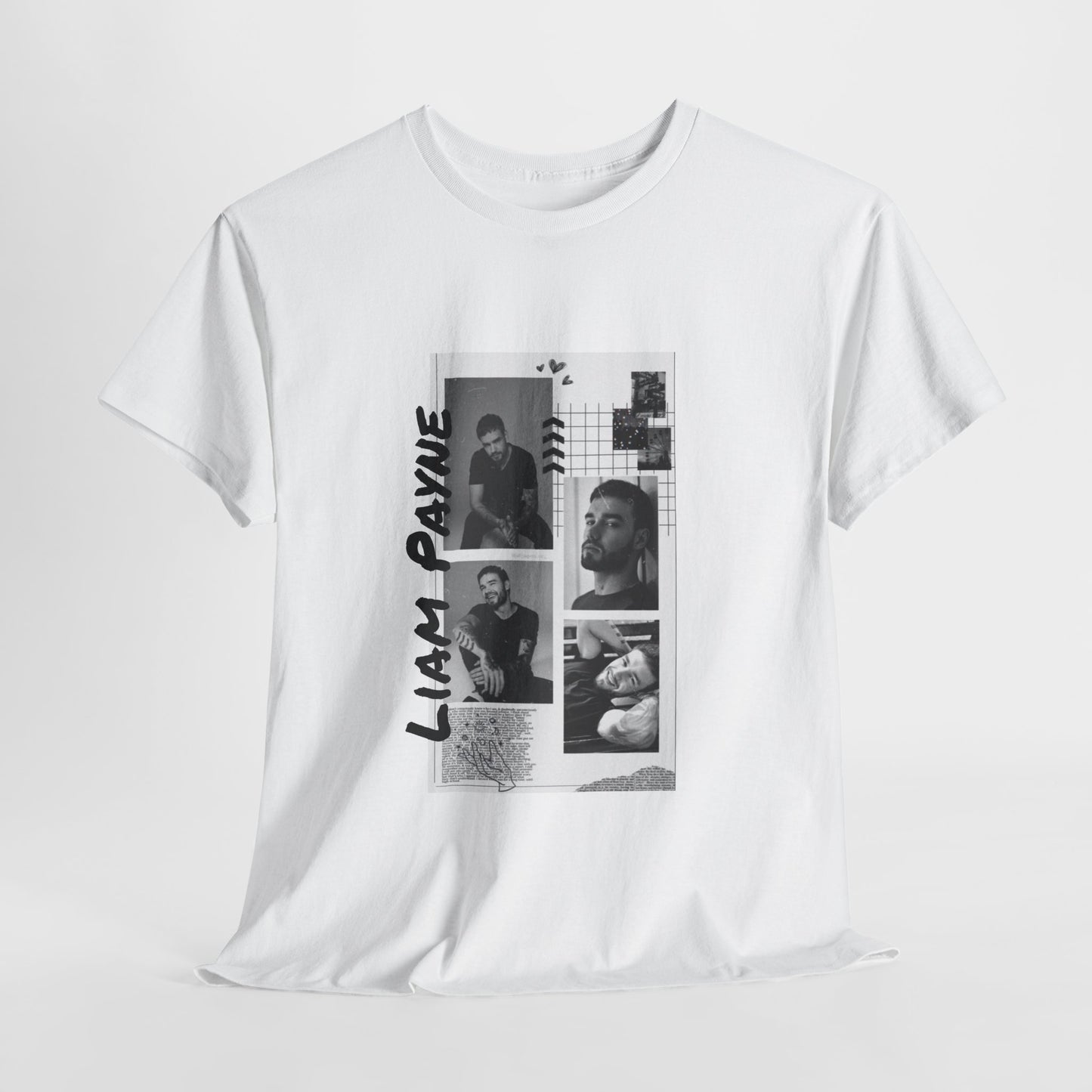 Liam Payne Unisex Heavy Cotton Tee - Casual Music Fan T-Shirt