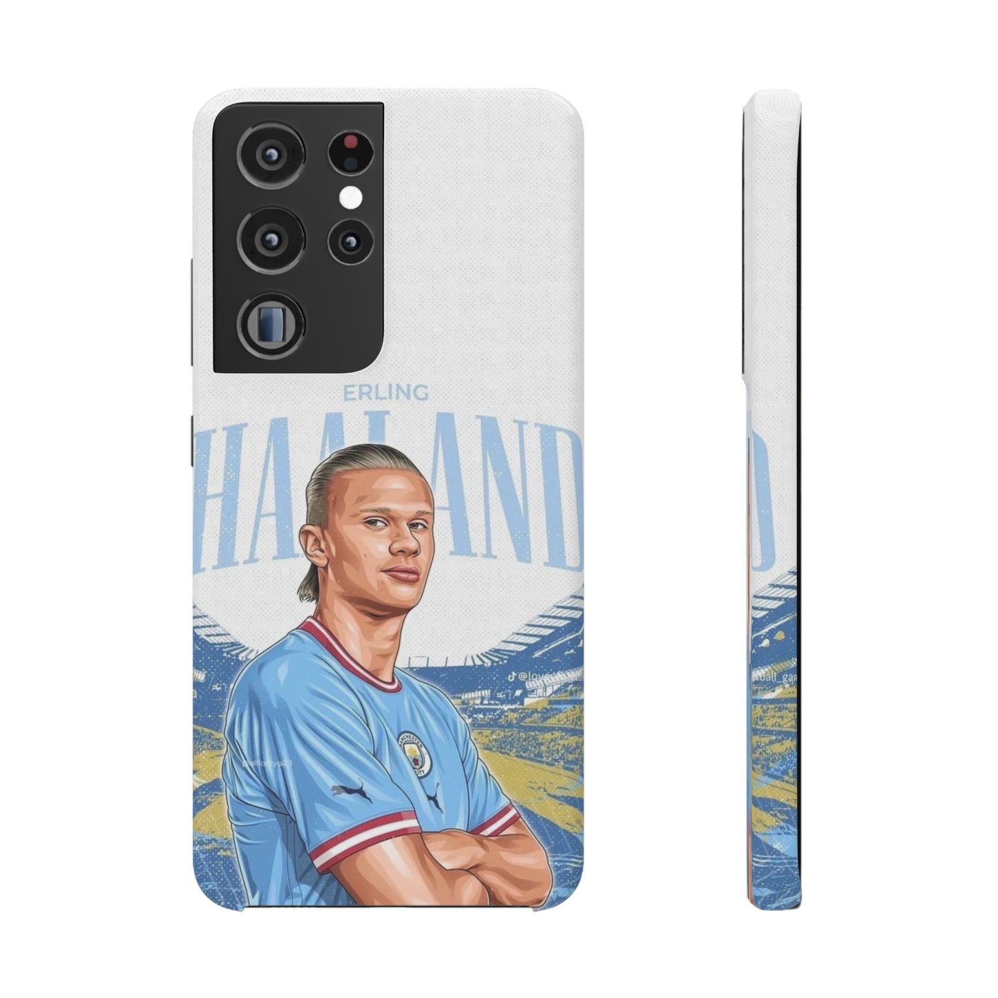 Erling Haaland Snap Case | Personalized Phone Case for Manchester City Fans