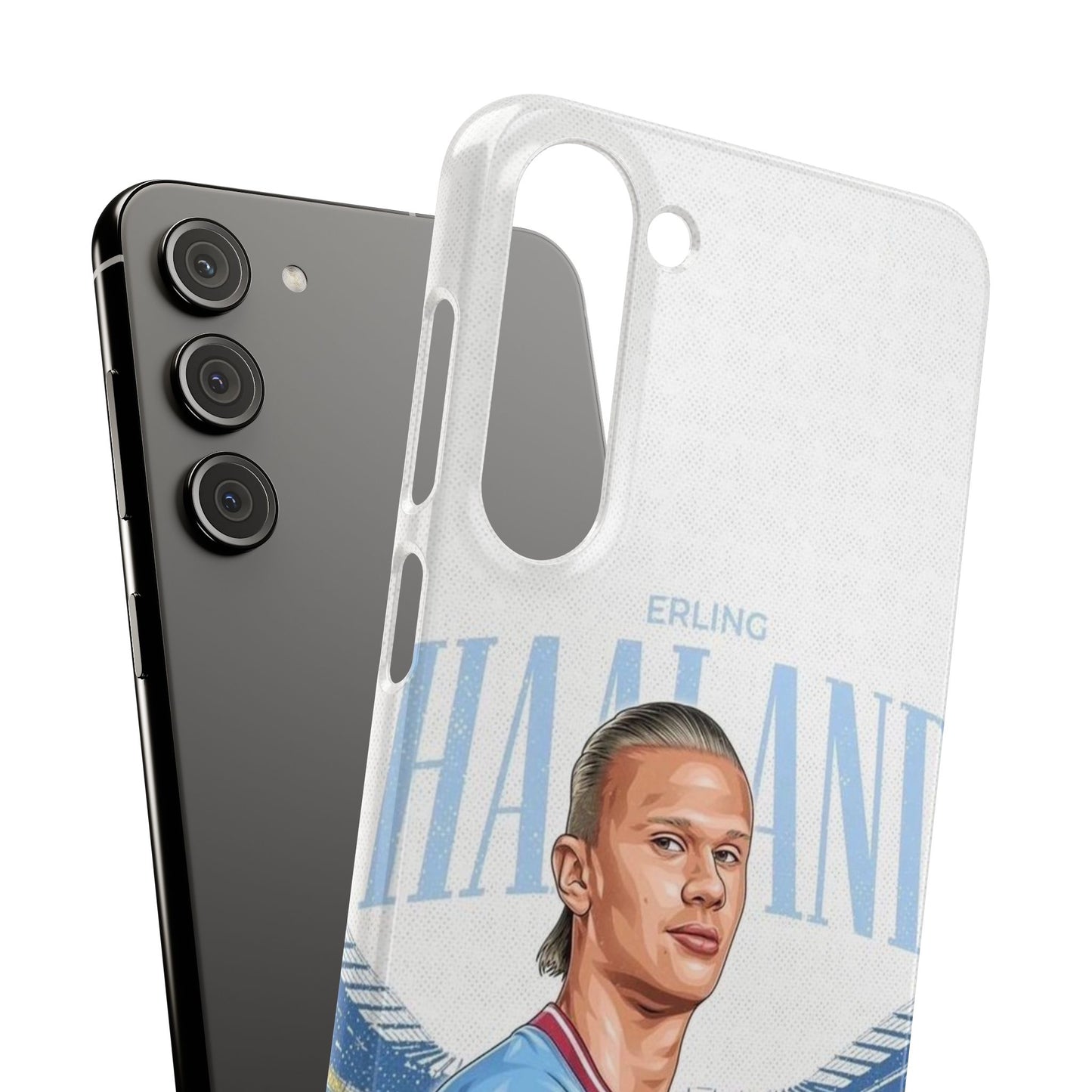 Erling Haaland Snap Case | Personalized Phone Case for Manchester City Fans