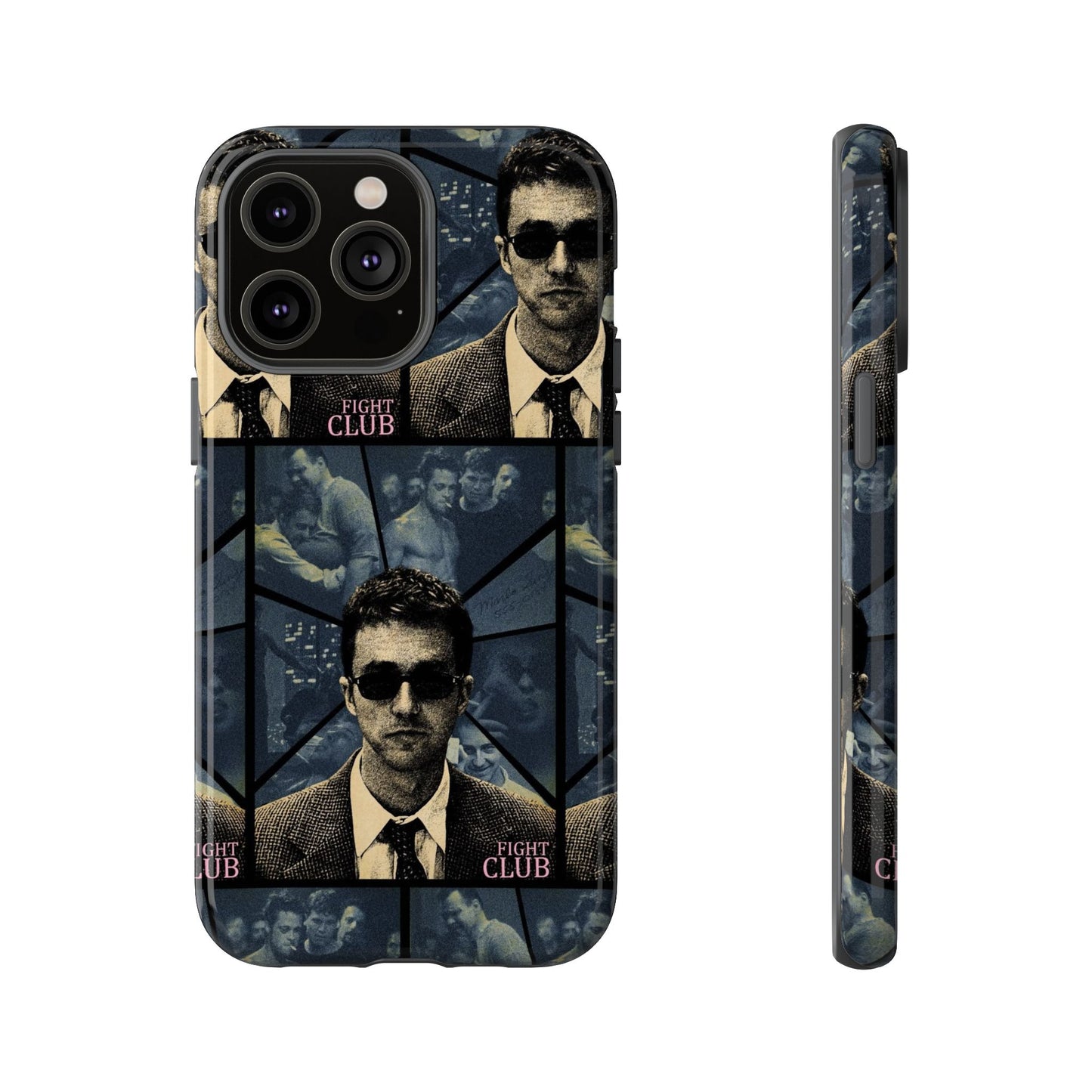 Fight Club Edward Norton Tough Phone Case - Edgy Design for Movie Fans