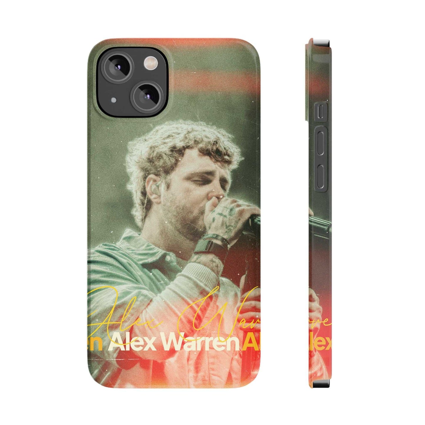 Alex Warren Slim Phone Cases for Lovers, Unique Smartphone Covers, Perfect for Gifting, Concert Enthusiasts.