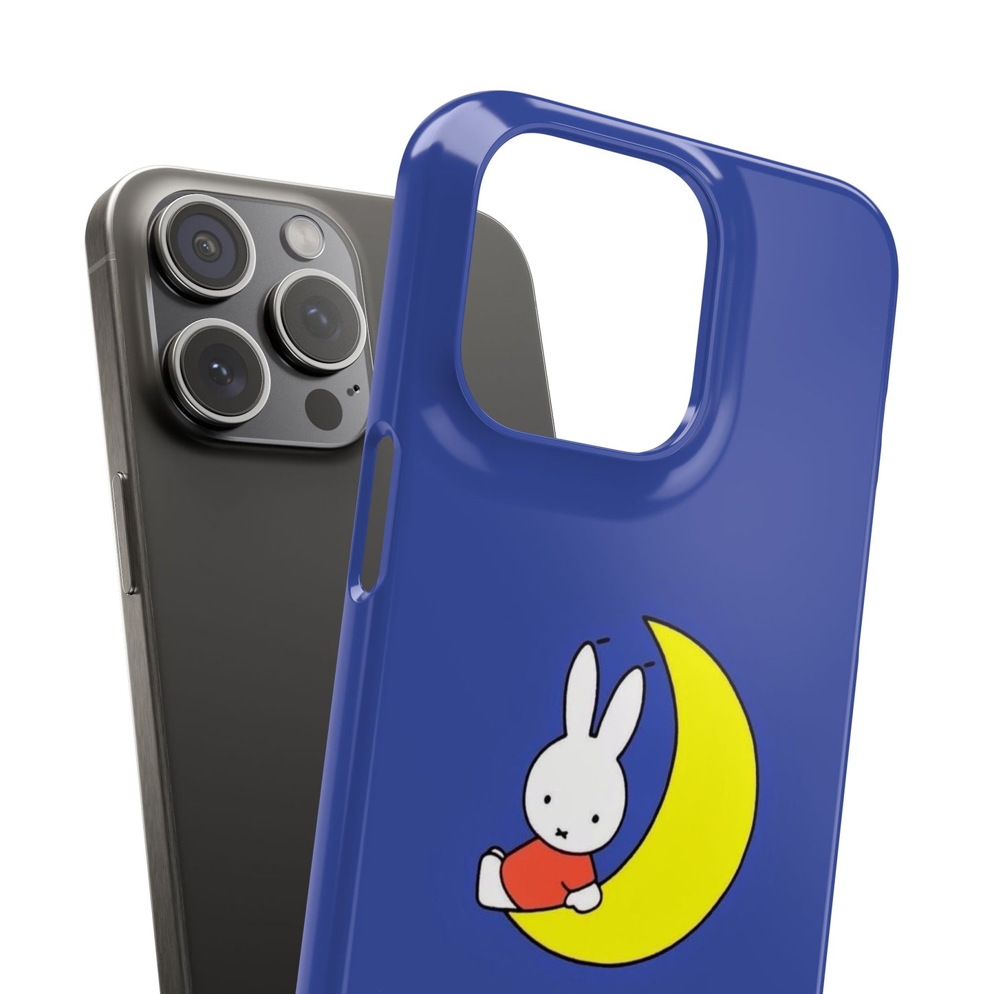 Miffy Phone Case, Moon Snap Case for Phones - iPhone, Samsung