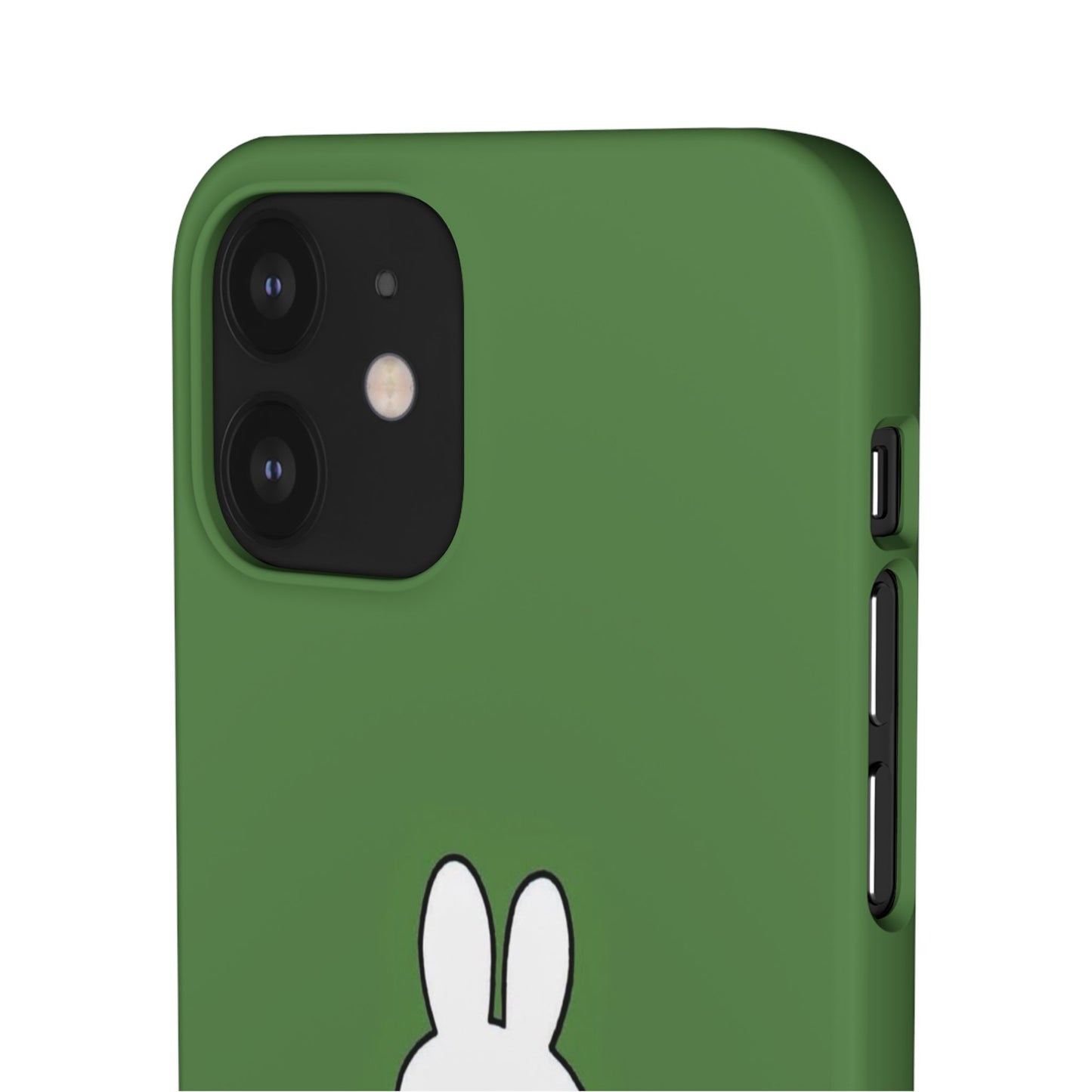Miffy Phone Case, Snap Case, Green Miffy - iPhone, Samsung