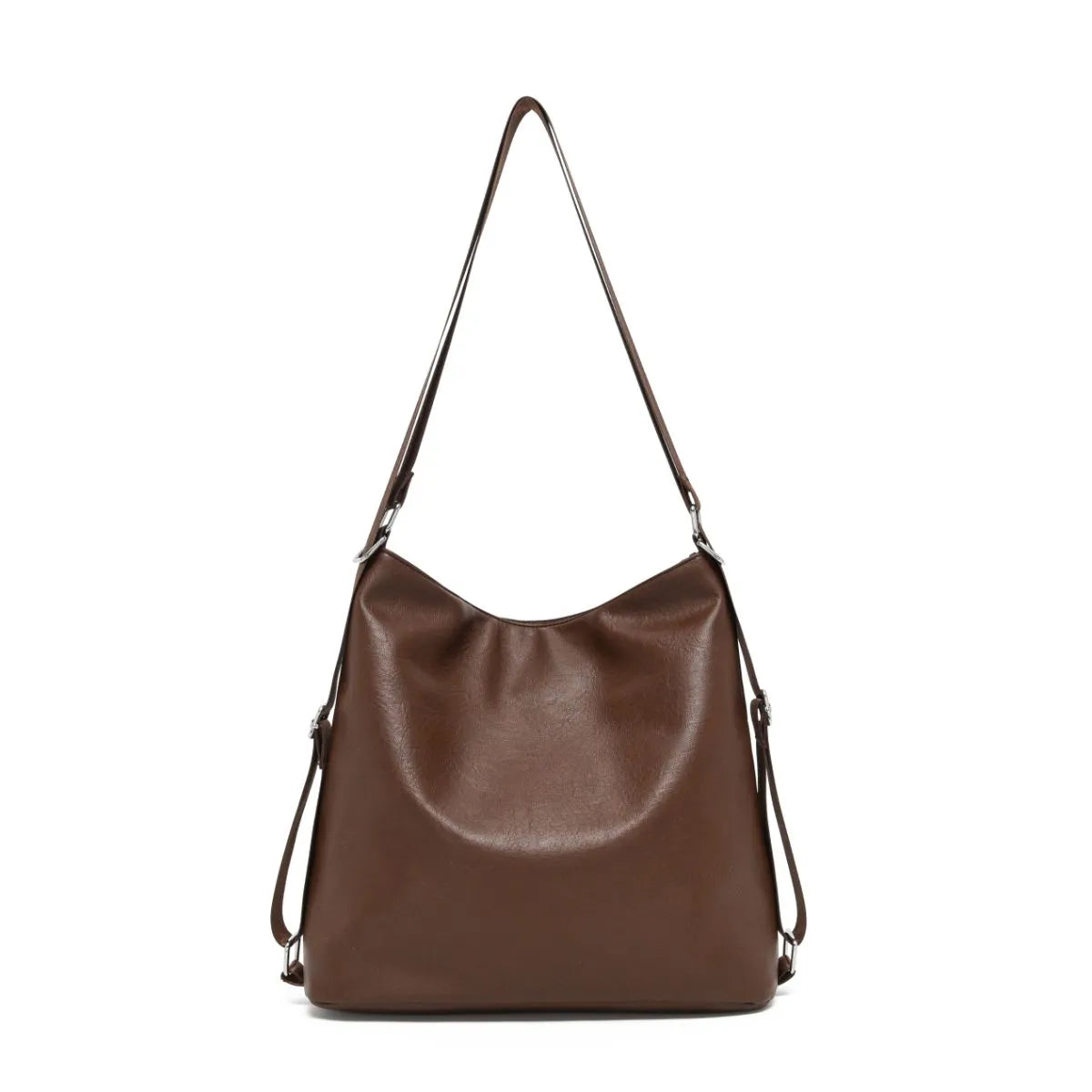 Leather Adjustable Strap Shoulder Bag - Roe Creation