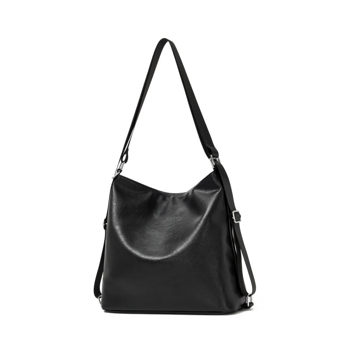 Leather Adjustable Strap Shoulder Bag - Roe Creation