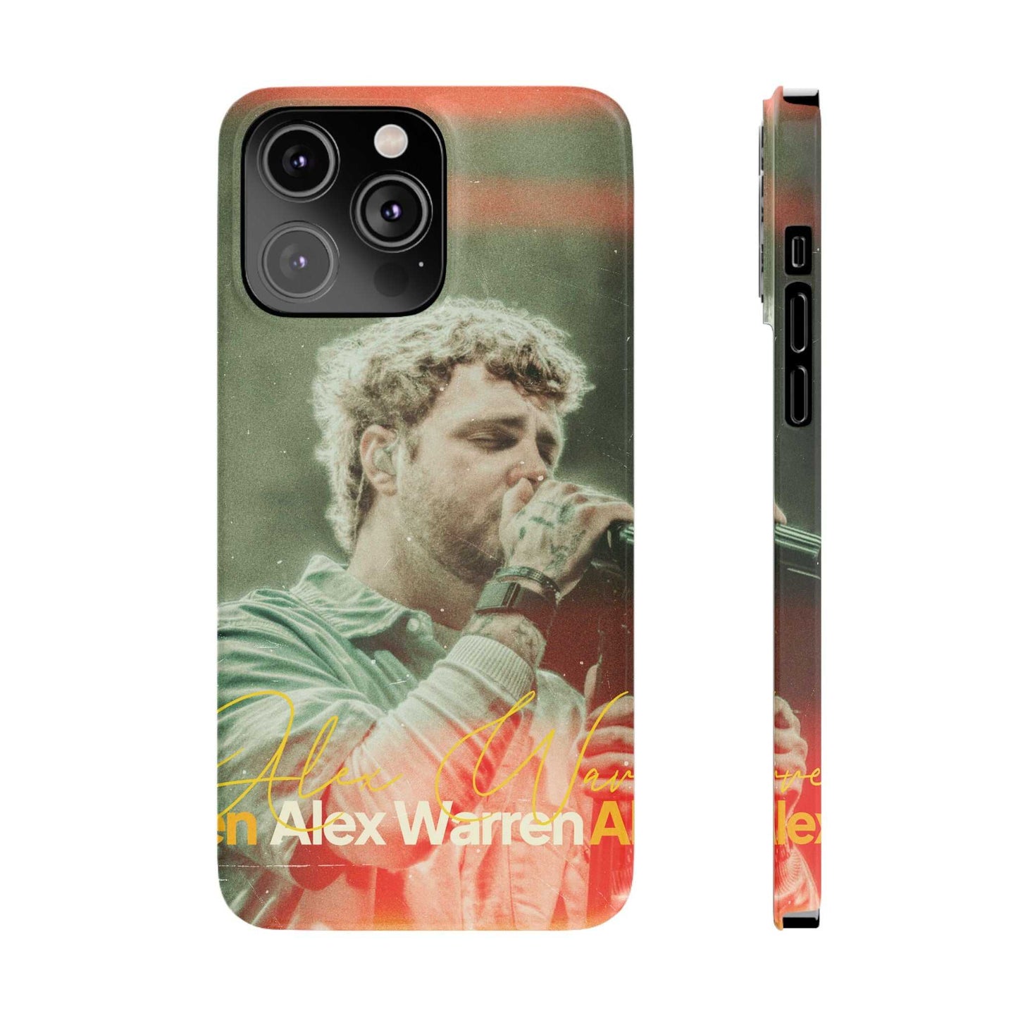 Alex Warren Slim Phone Cases for Lovers, Unique Smartphone Covers, Perfect for Gifting, Concert Enthusiasts.